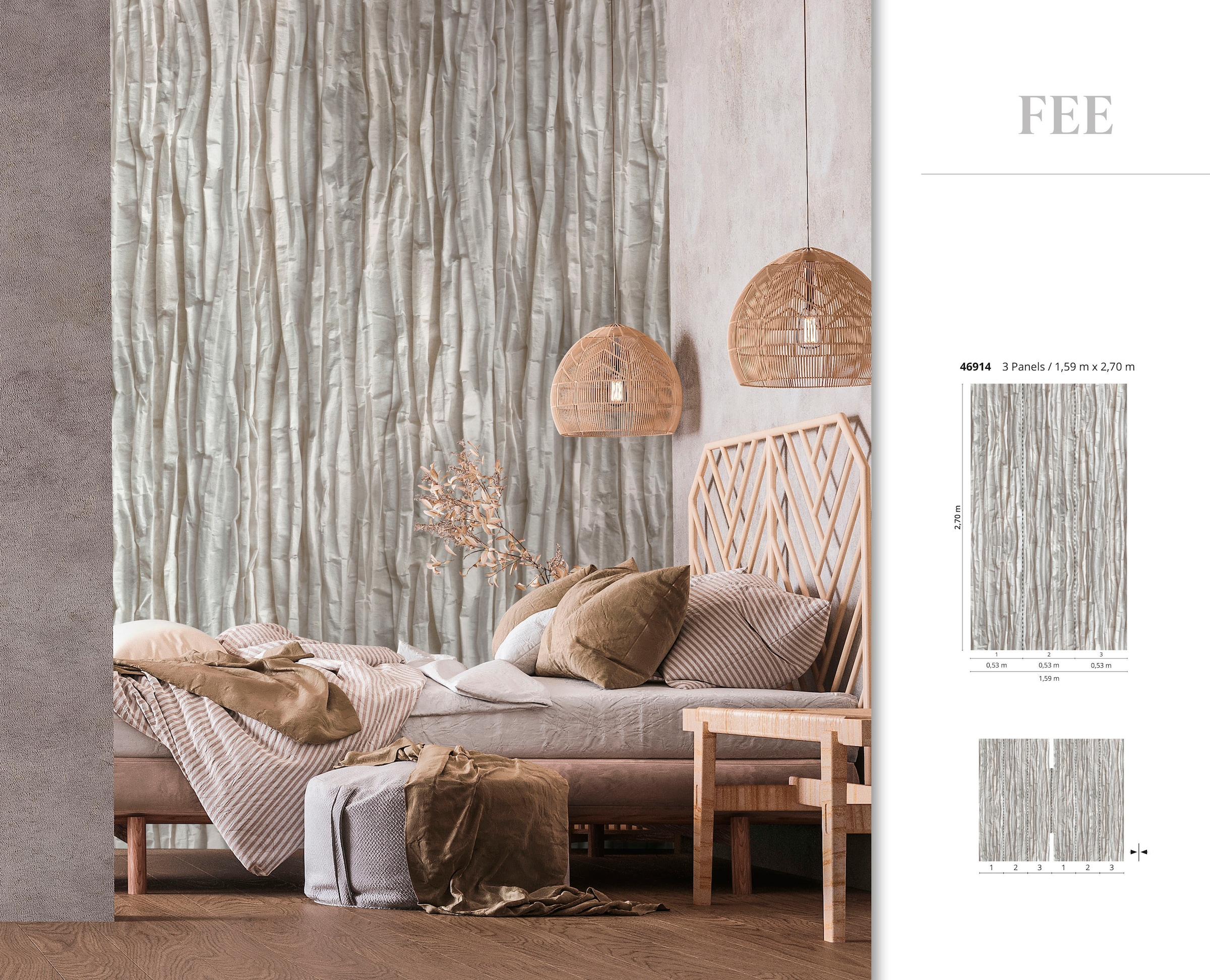 Marburg Fototapete »Fee«, matt, moderne Tapete für Wohnzimmer Schlafzimmer Küche