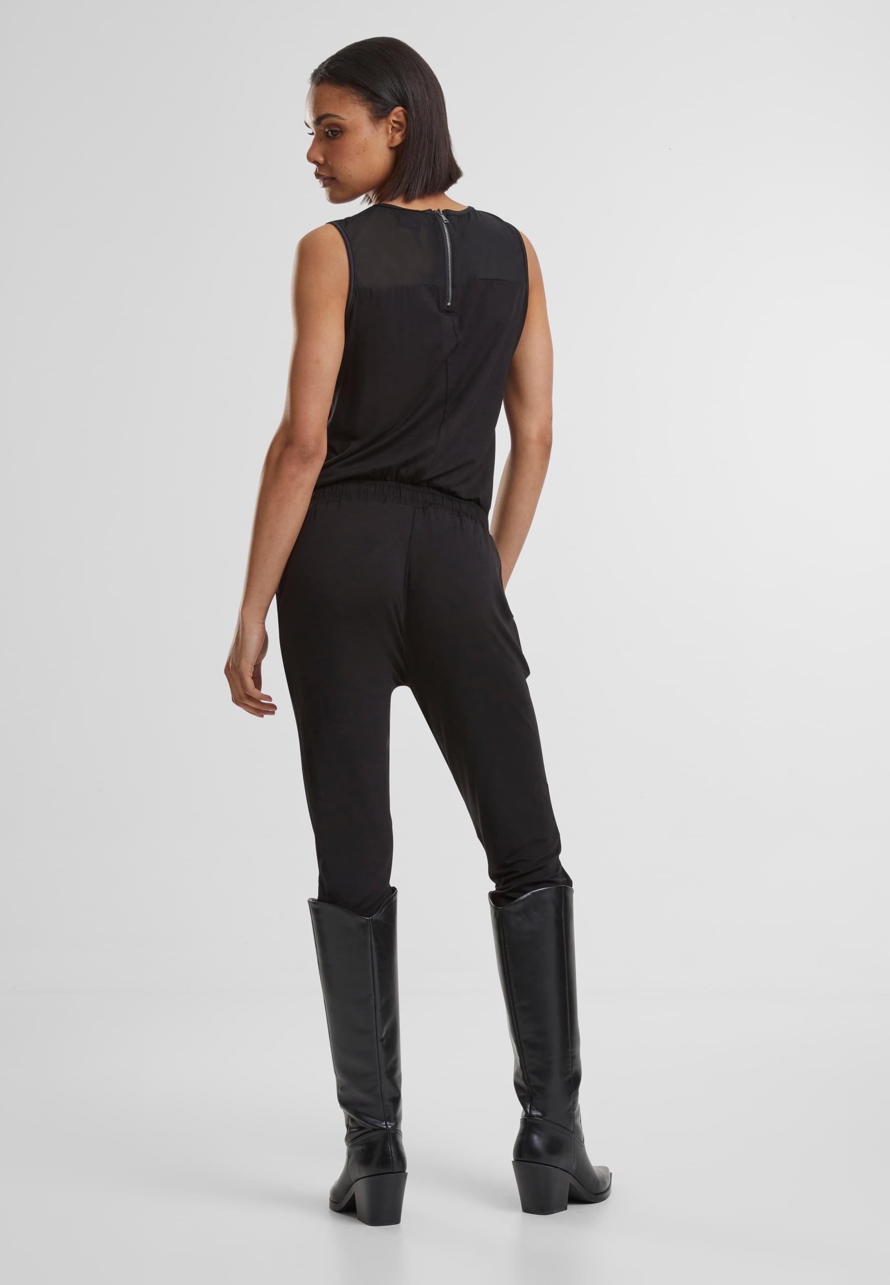 URBAN CLASSICS Jumpsuit »Urban Classics Damen Ladies Tech Mesh Long Jumpsuit« 1 Stk.