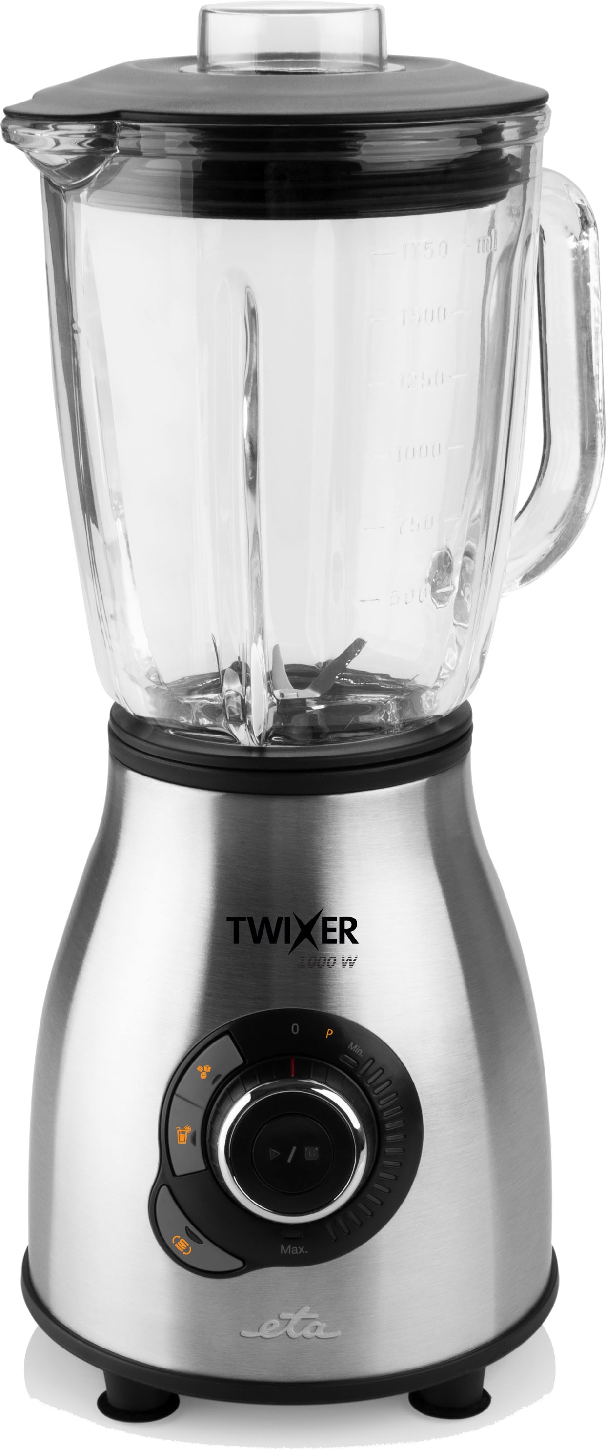 eta Standmixer »TWIXER ETA601190000«, 1000 W, Glasbehälter, voreingestellte günstig online kaufen