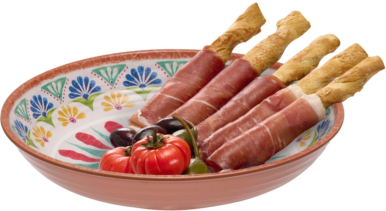 APS Schale »Schüssel "ARABESQUE", Ø 22,5 cm, Höhe ca. 4,5 cm, 0,7 Liter« 1 Stk. aus Melamin aus Melamin