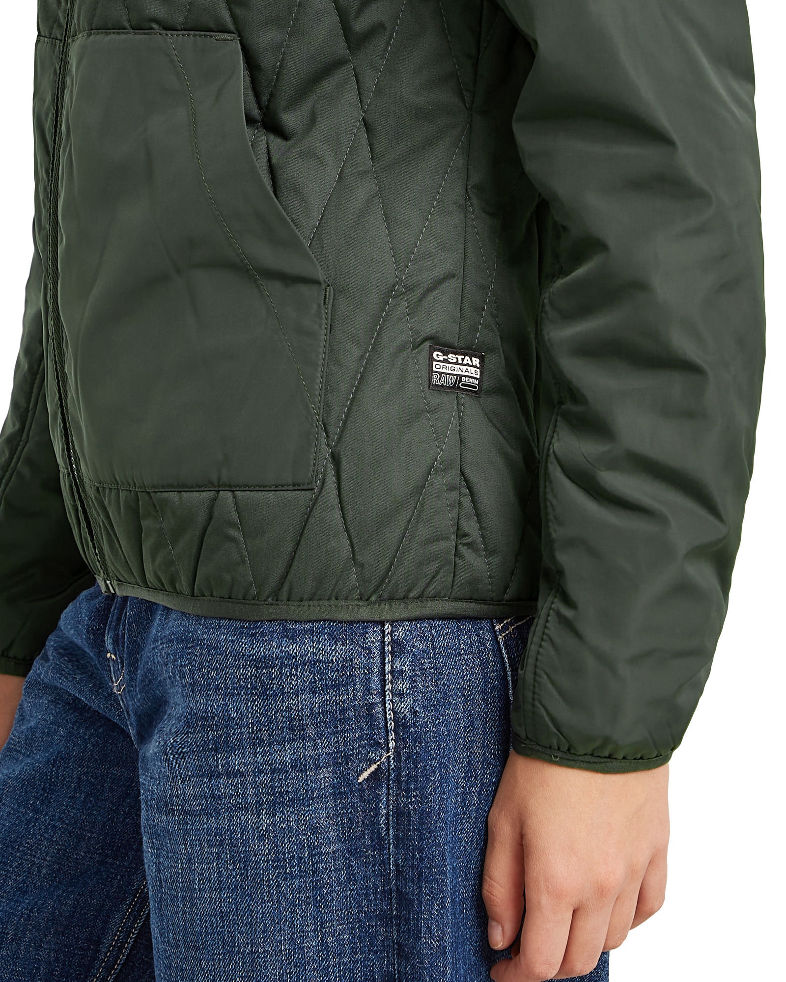 G-STAR Bomberjacke »Utility Quilted Hooded Overshirt«