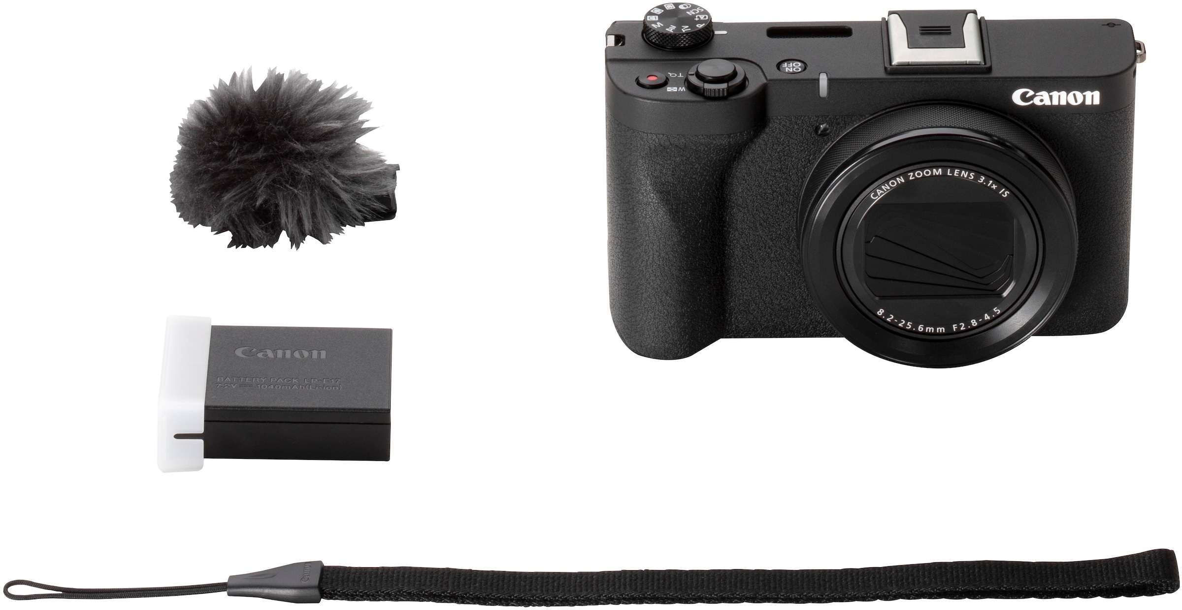 Canon Kompaktkamera »PowerShot V1« , 22,3 , 3,1 fach fach x opt. Zoom , Bluetooth