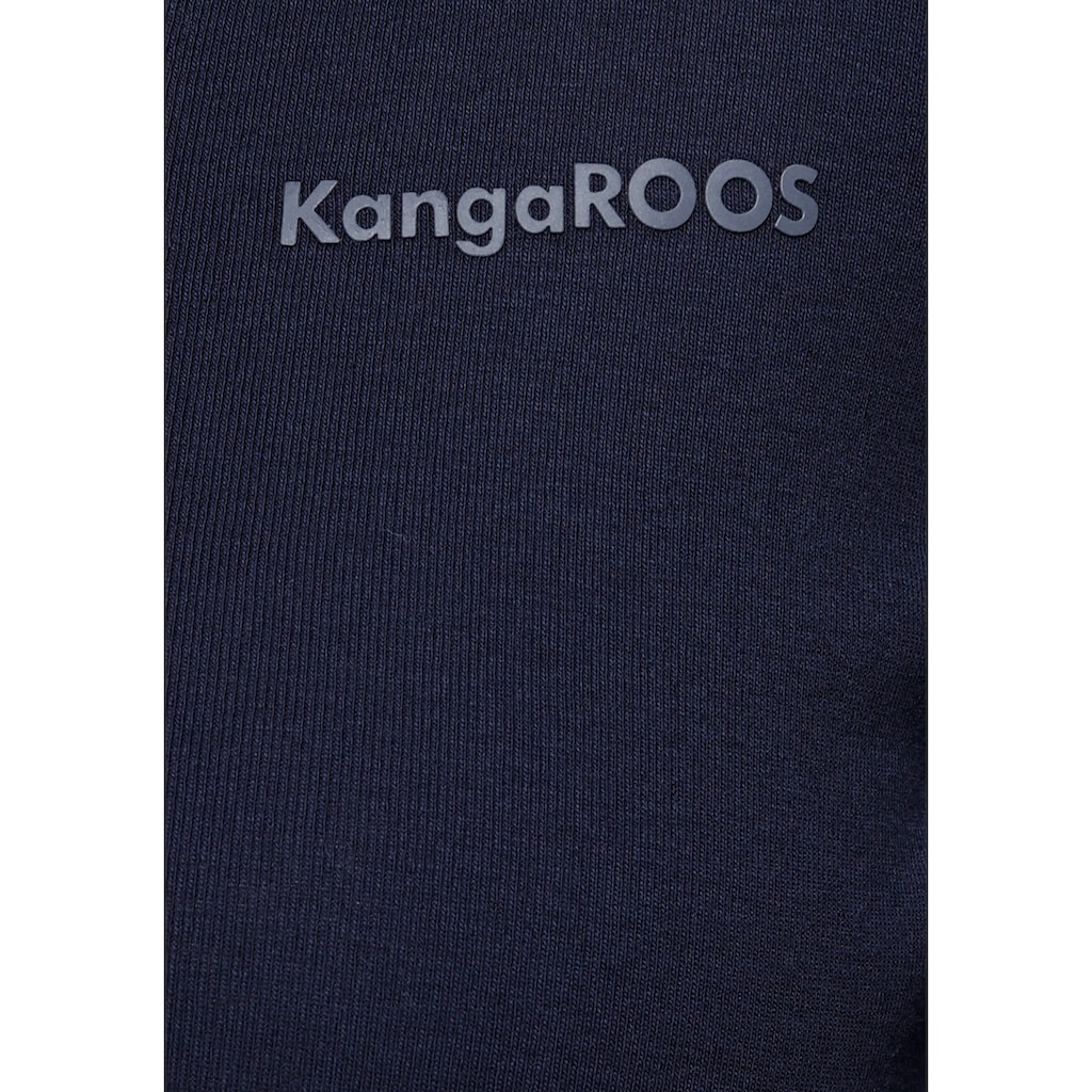 KangaROOS Shirtbluse, mit Turn-up Ärmeln