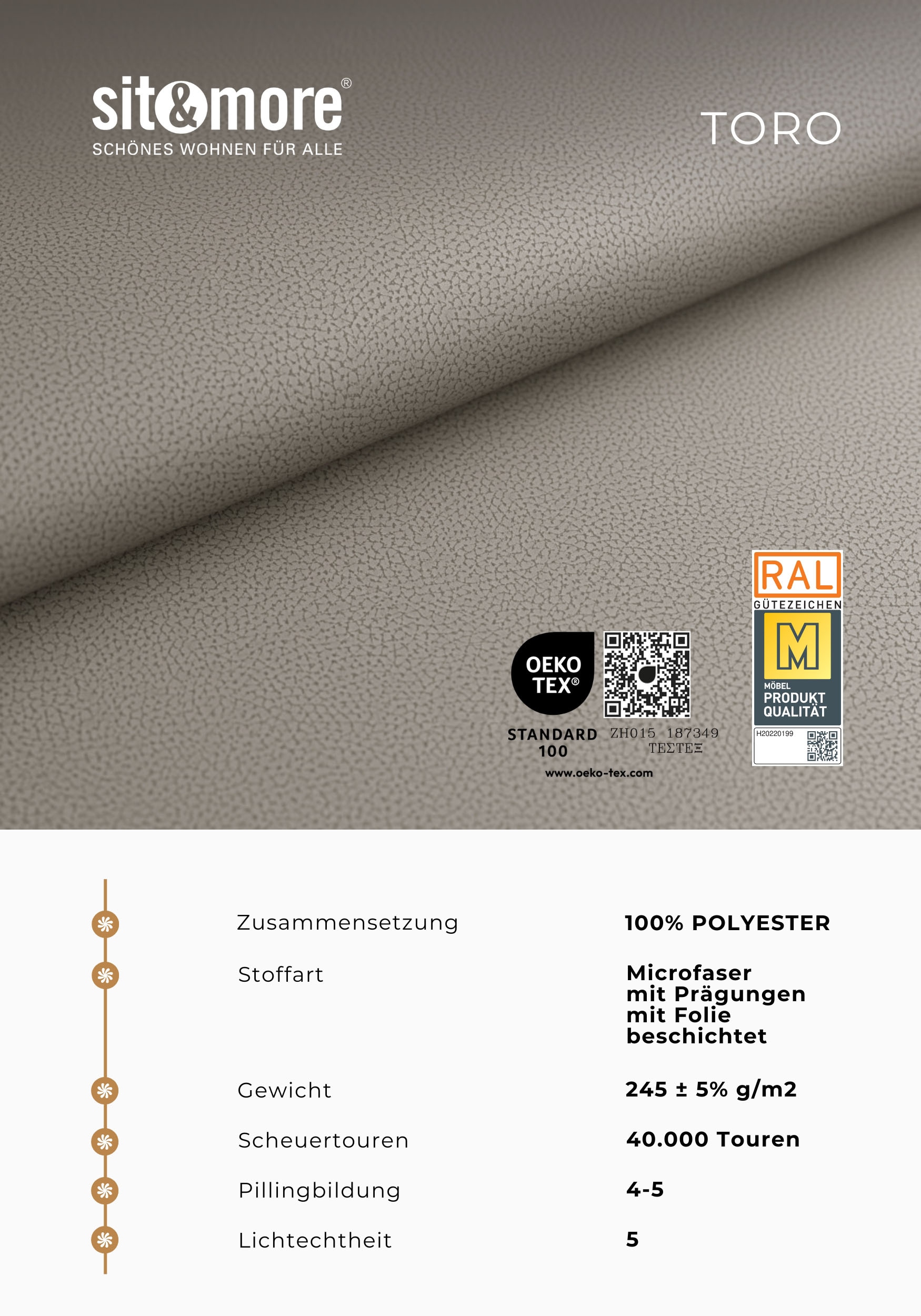 sit&more Sessel »Top Savona« inklusive Federkern