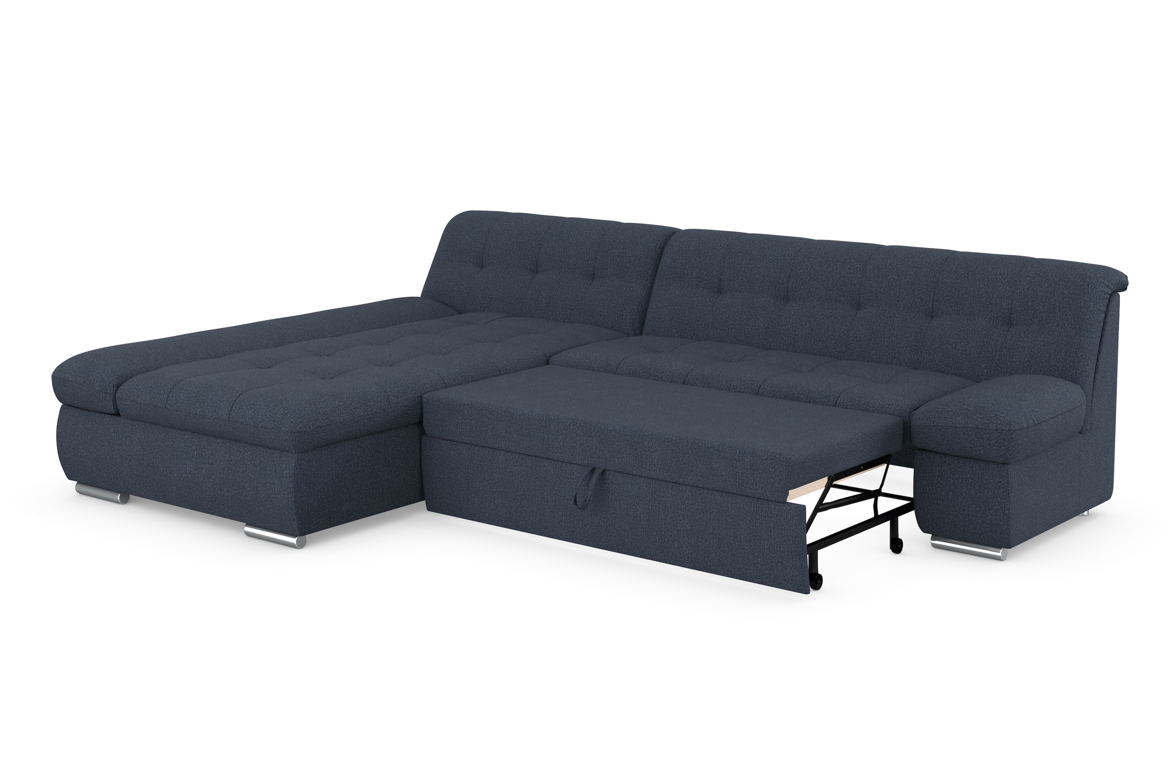DOMO collection Ecksofa »Mona L-Form«, wahlweise mit Bettfunktion günstig online kaufen