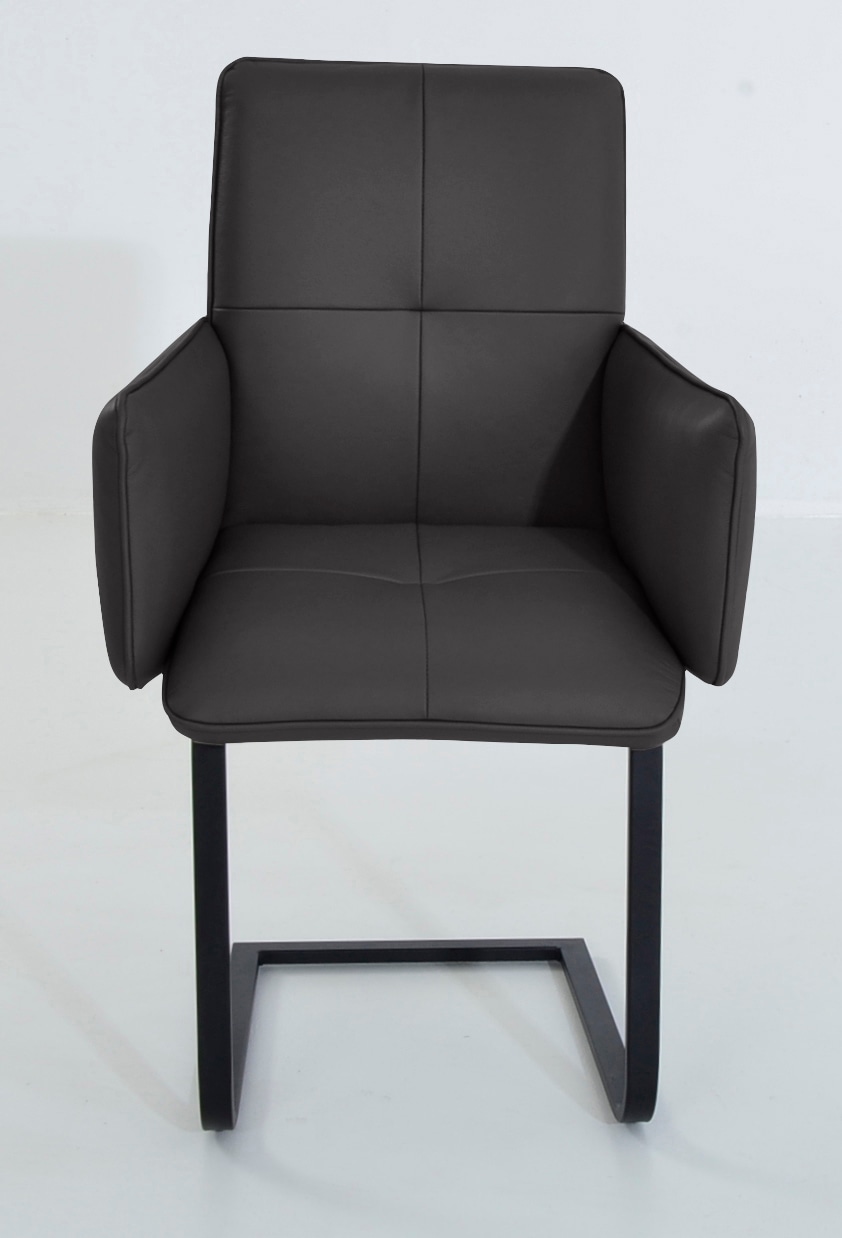 K+W Komfort & Wohnen Freischwinger »6502« () Freischwinger mit Armlehnen, F günstig online kaufen