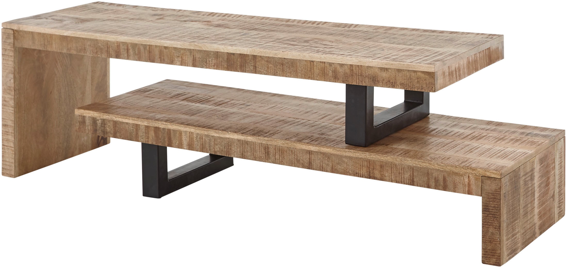 Stolkom TV-Schrank »Beed« Lowboard besteht aus 2 beweglichen Teilen damit variabel stellbar