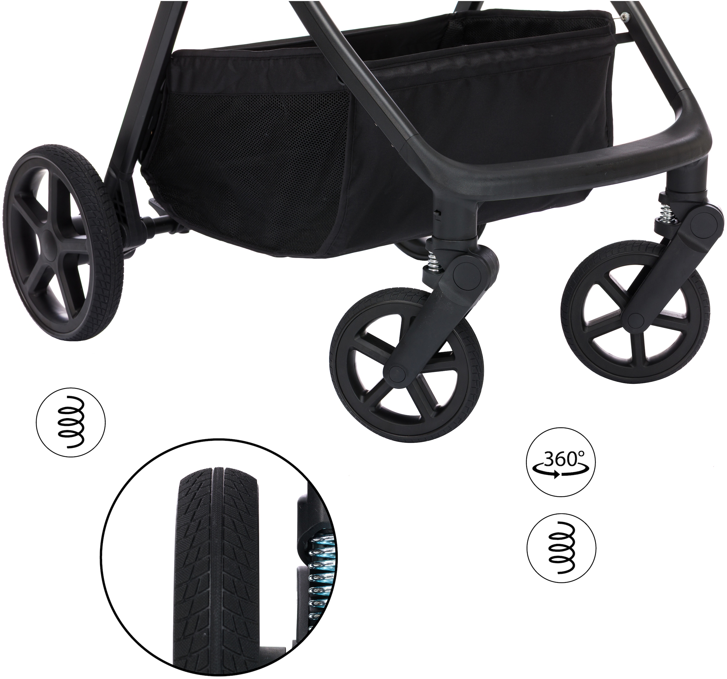Fillikid Kombi-Kinderwagen »Lion« 22 kg