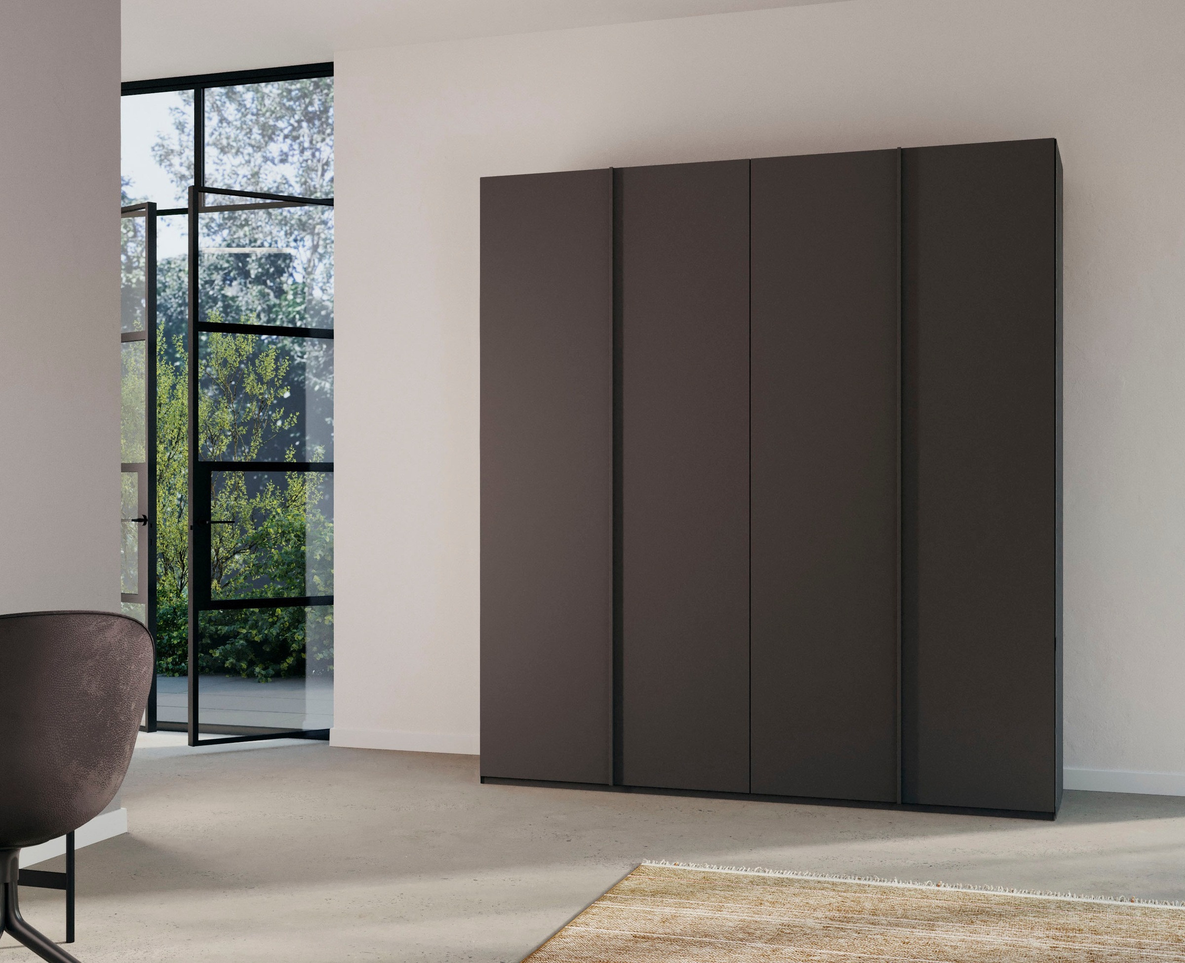 rauch Drehtürenschrank »Skat Meridian«, inkl. Innenspiegel und 4 Innenschubladen
