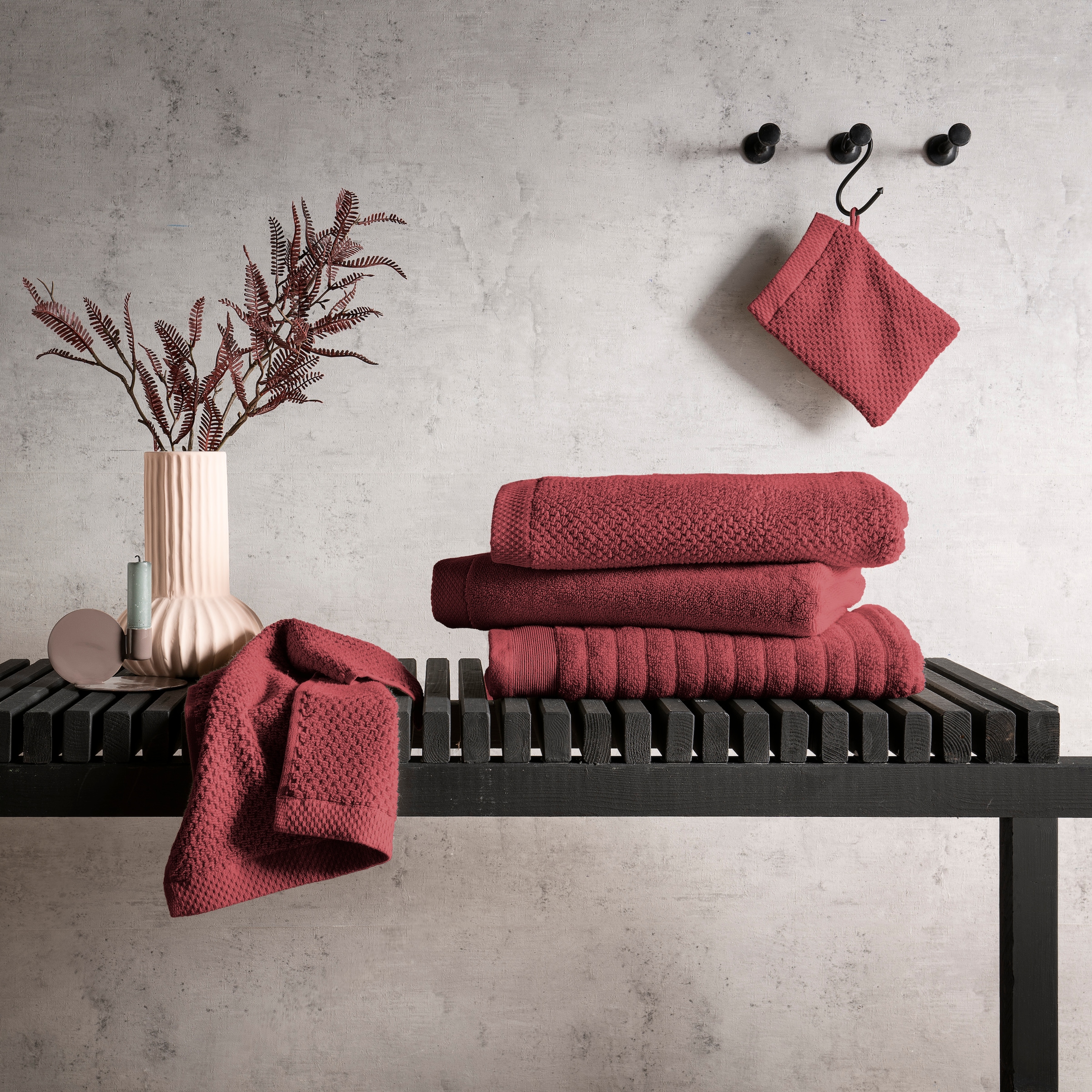 Heckett & Lane Handtücher »Heckettlane Handtuch Prestige« Handtücherset aus hochwertige Baumwolle, 650gr/m²