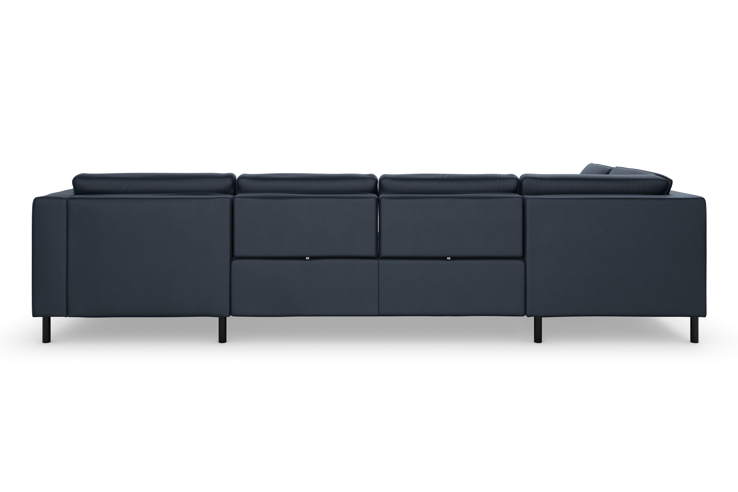 sit&more Wohnlandschaft »Olsen U-Form«, inklusive Sitztiefenverstellung, wahlweise mit Bettfunktion, 15cm hoch