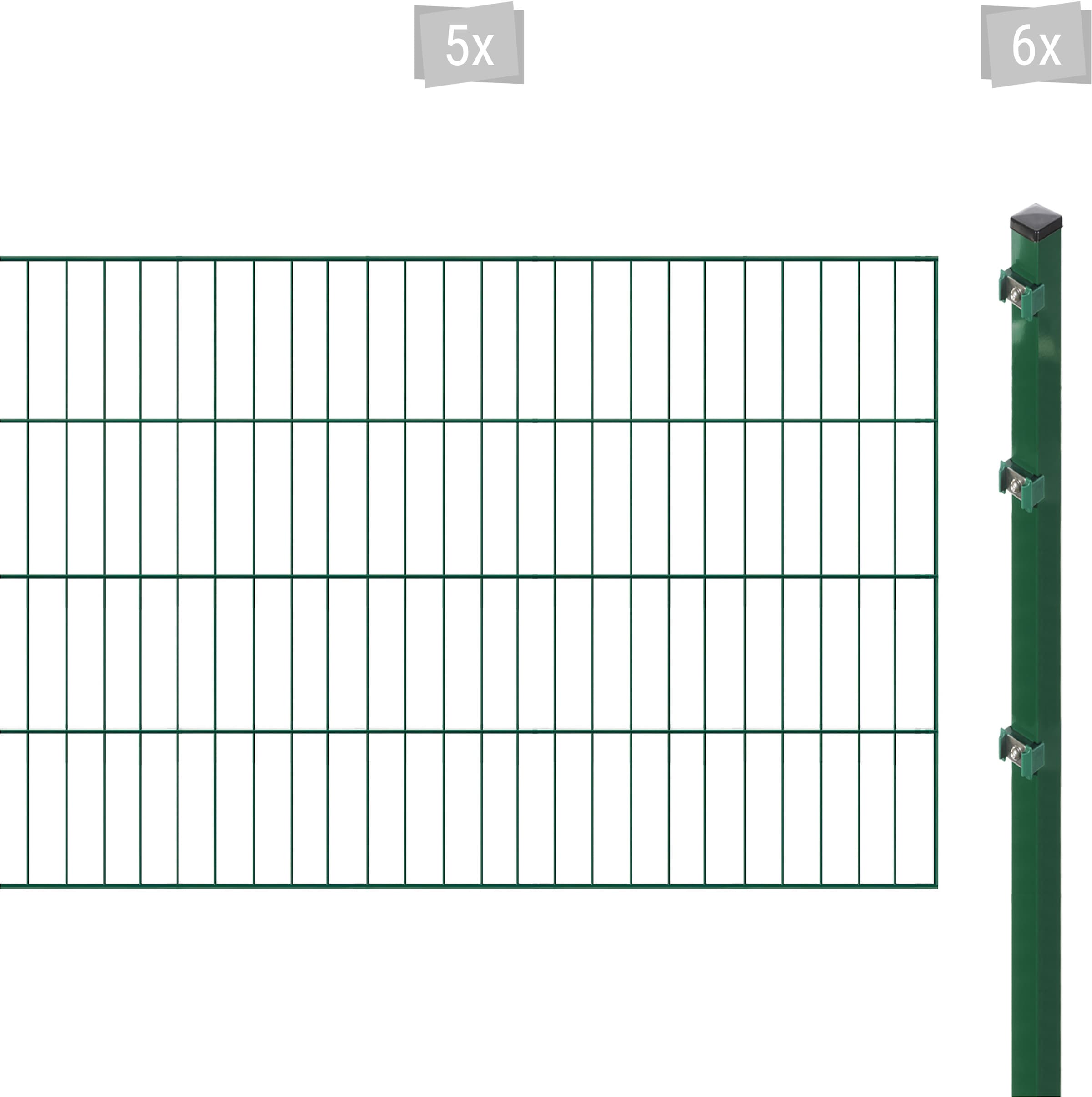 Arvotec Einstabmattenzaun »ESSENTIAL 80 zum Aufschrauben«, Zaunhöhe 80 cm, Zaunlänge 2 - 60 m