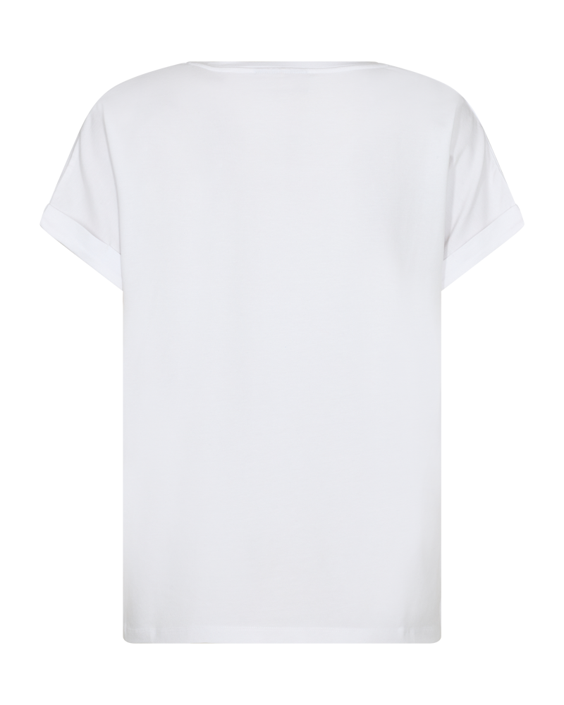 FREEQUENT T-Shirt »FQJOKE« bequem geschnitten, mit Ärmelaufschlag
