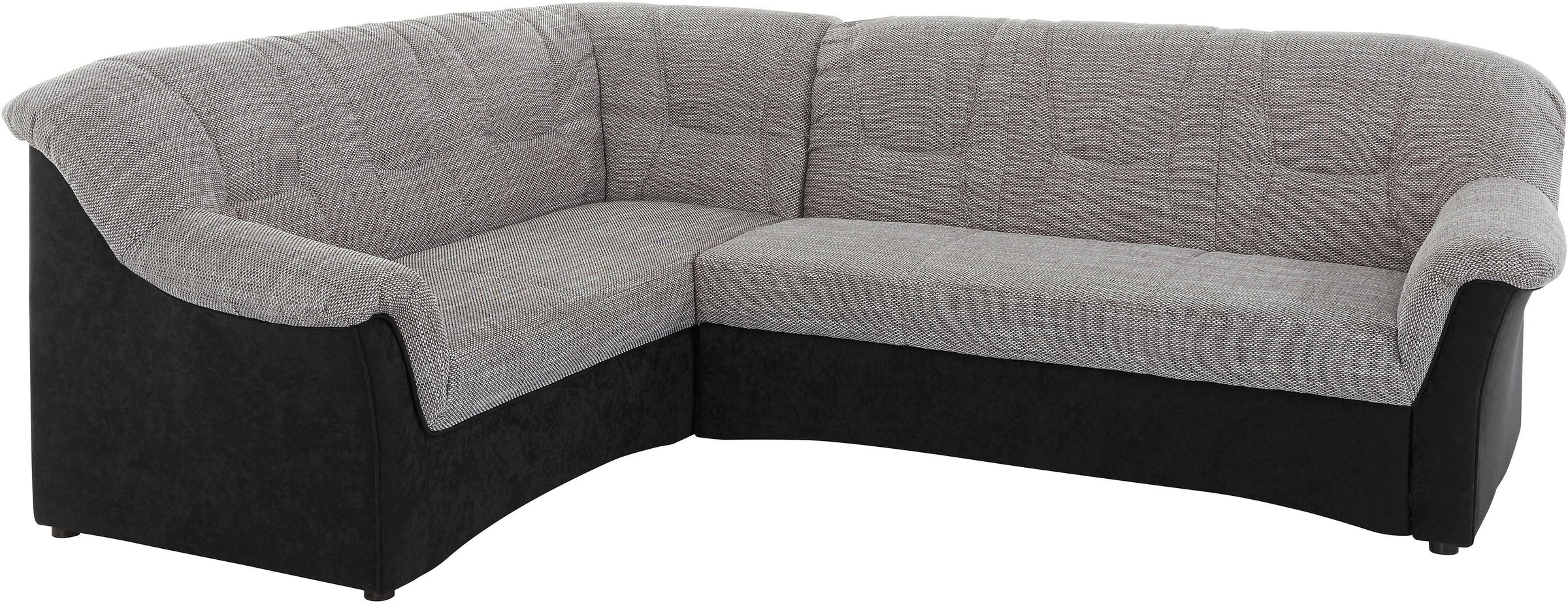 DOMO collection Ecksofa »Sarafina zeitlos und komfortabel, optional mit Federkern, L-Form«, wahlweise mit Bettfunktion