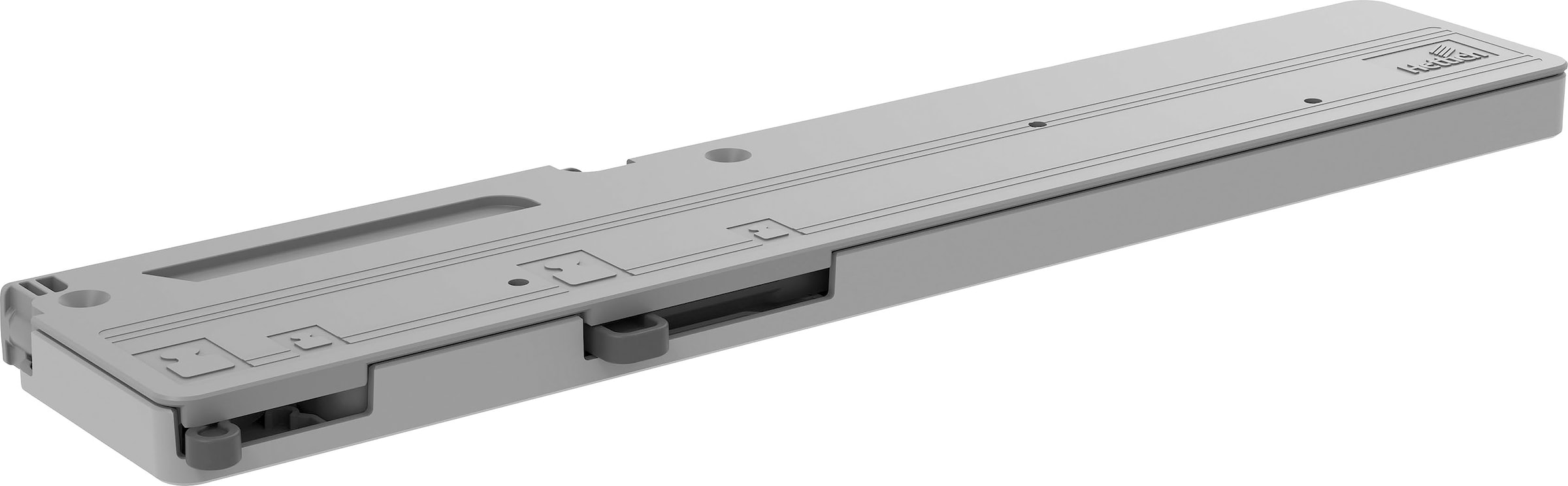 WIEMANN Türdämpfer Set, 2 Stk. tlg. für 2-, 3- und 4-türige Schwebetürenschränke inkl. Selbsteinzug
