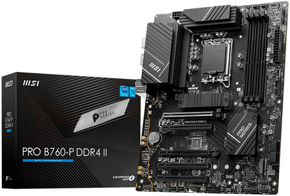 MSI Mainboard »PRO B760-P DDR4 II«