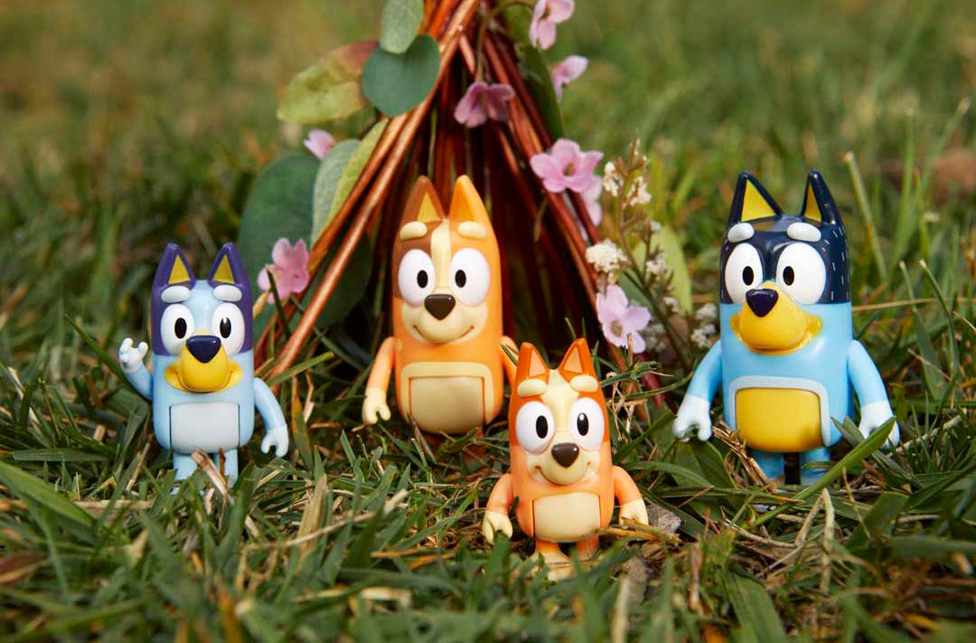 Moose Spielfigur »Bluey & Familie 4er Pack«