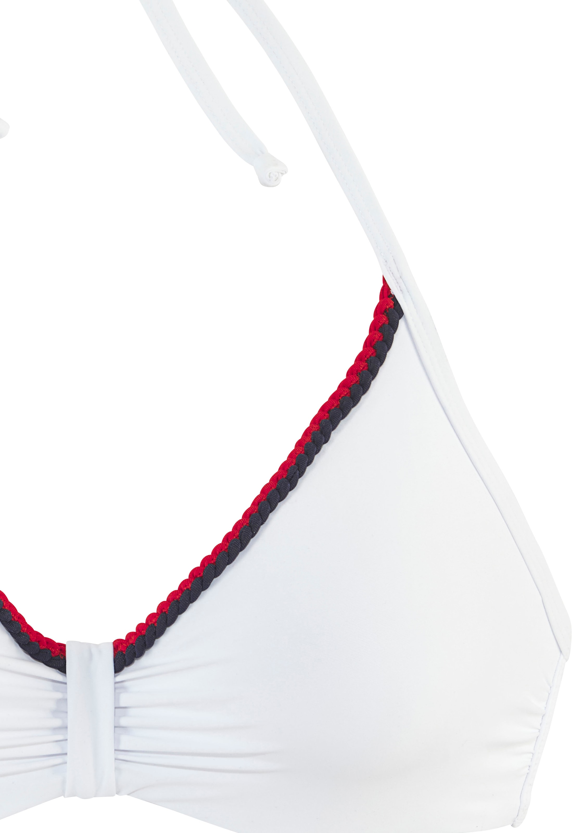 s.Oliver Bügel-Bikini-Top »Junis«, mit geflochtenen Details