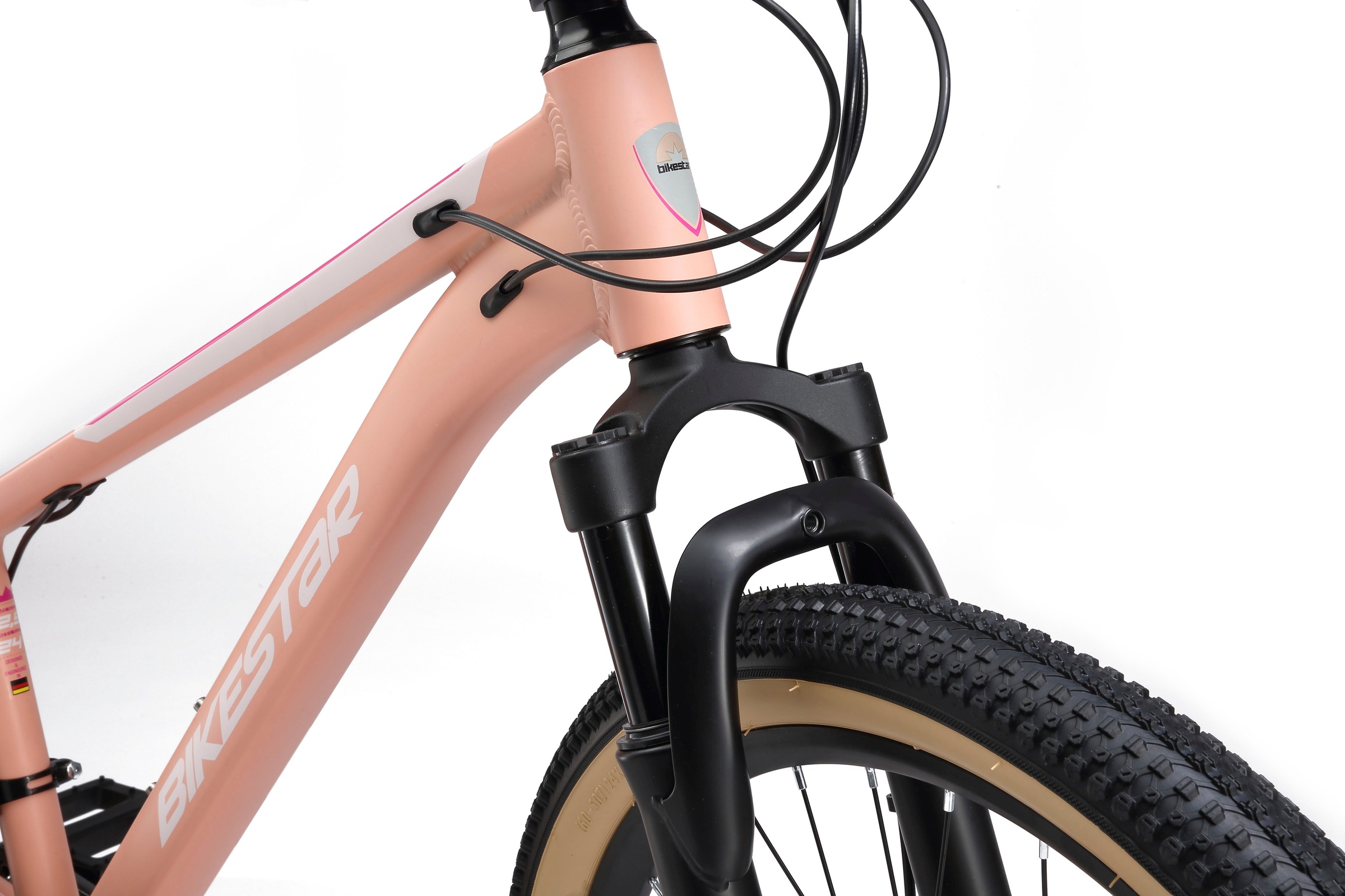 Bikestar Jugendfahrrad, 21 Gang, Shimano, RD-TY21 Schaltwerk, Kettenschaltung