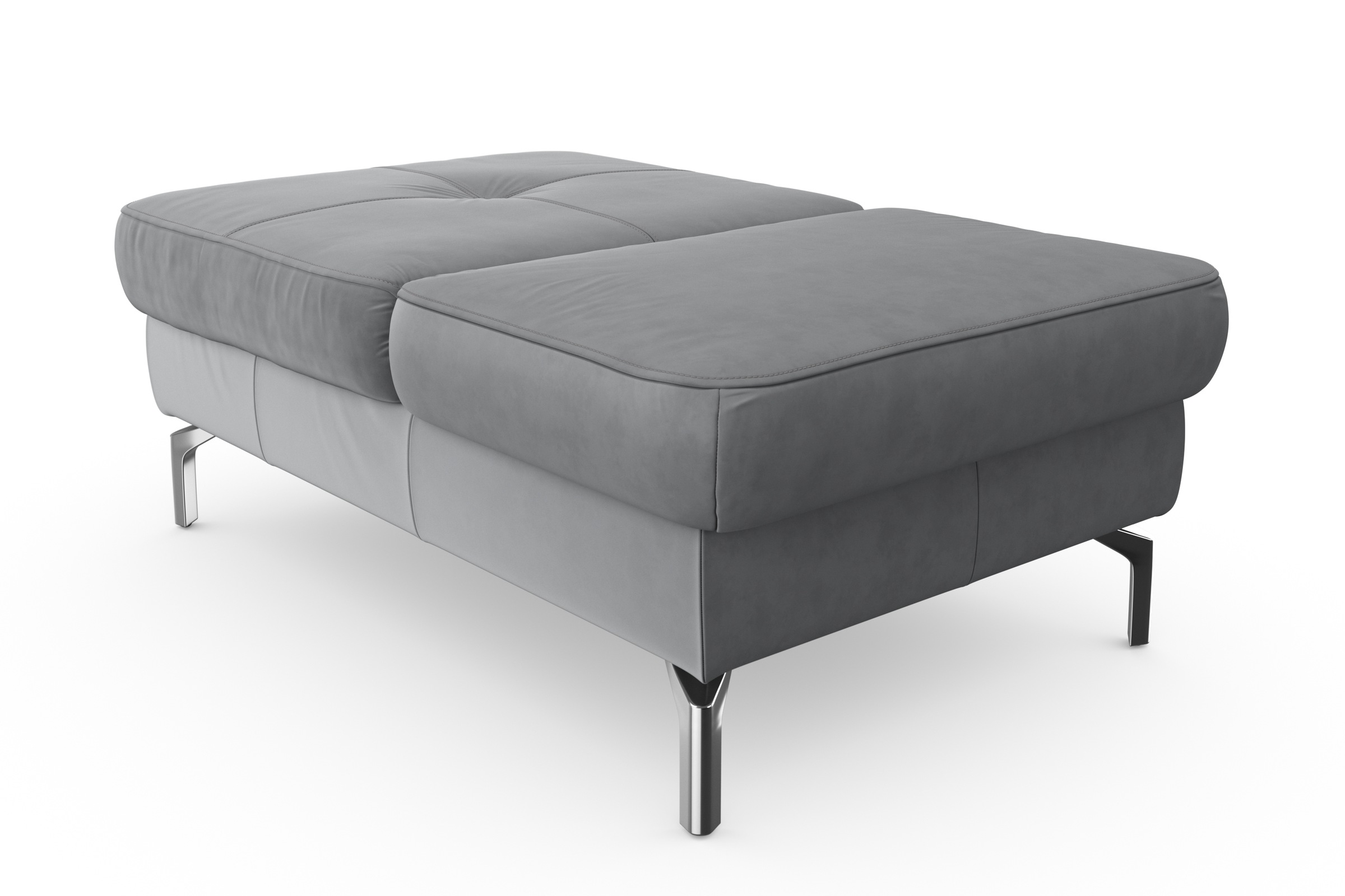 sit&more Hocker »Bendigo«, mit Klappfunktion, Bodenfreiheit 15 cm, wahlweise in 2 Fußfarben