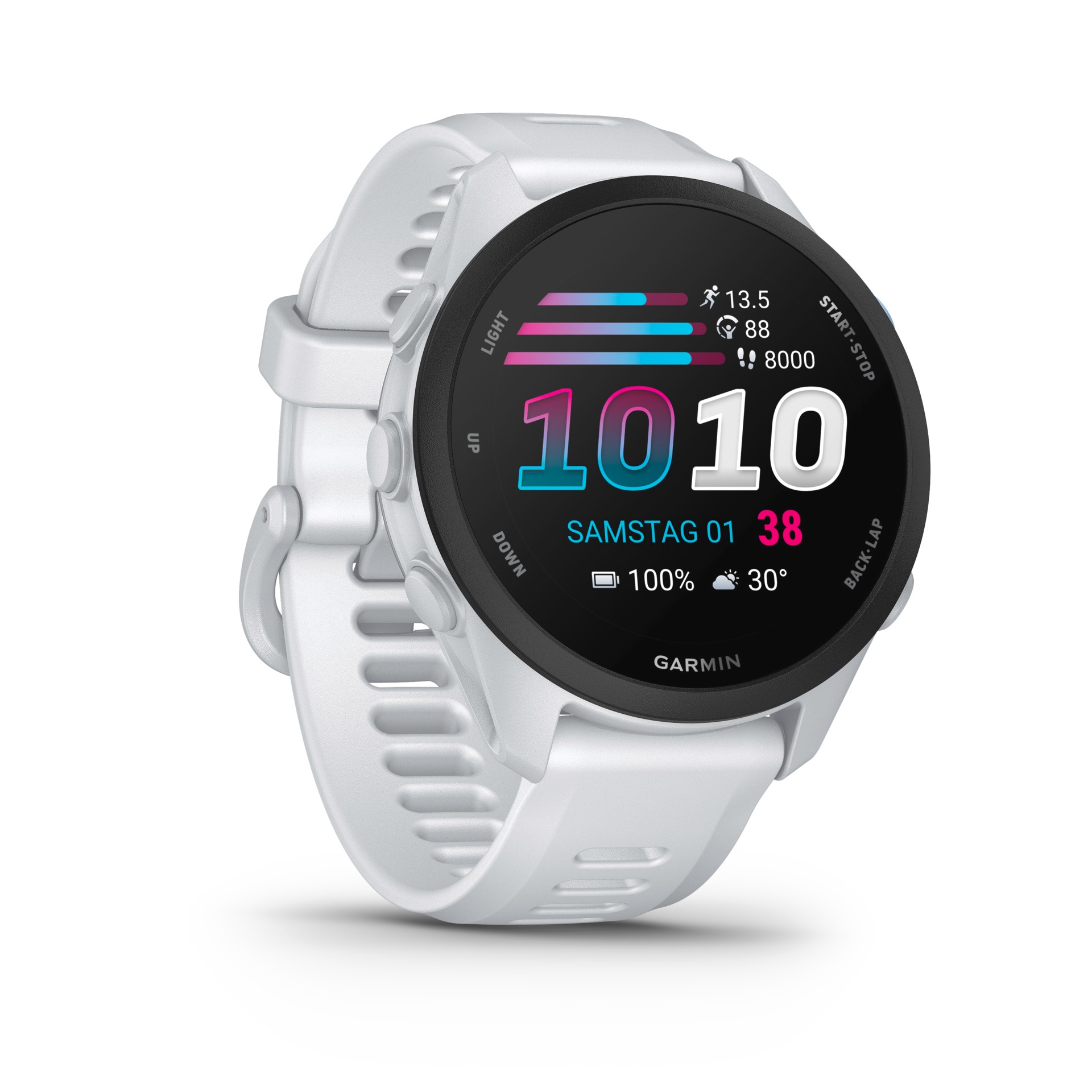 Garmin Smartwatch »Forerunner 70 mit Silikonarmband 20 mm«(/ 1,2 ″)