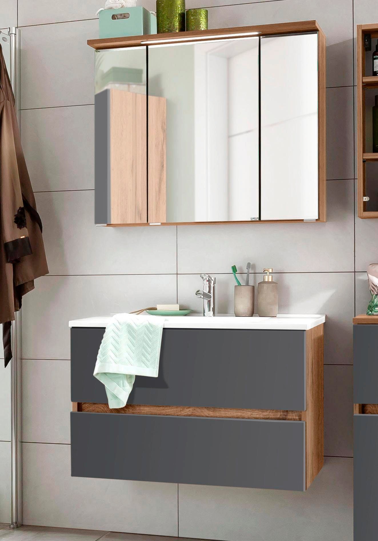 welltime Badmöbel-Set »Lucca« 2 Stk. tlg. günstig online kaufen