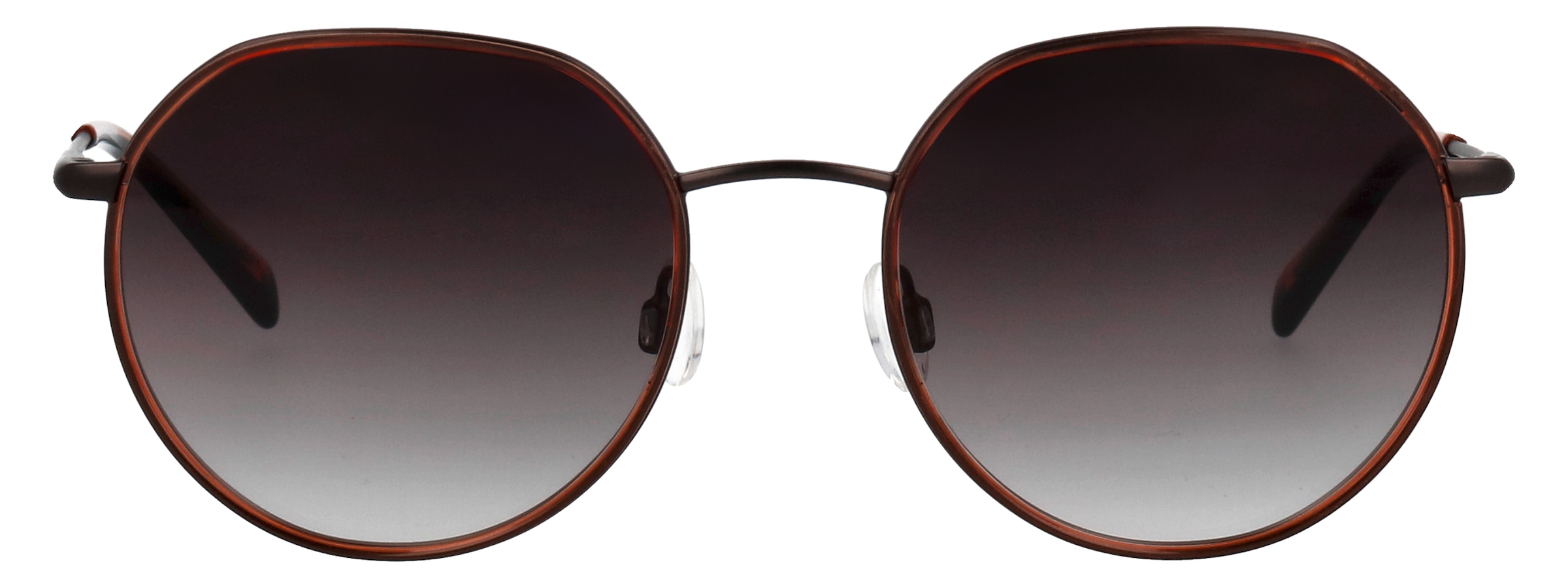 HUMPHREY´S eyewear Sonnenbrille »Modell 585355« Form Panto, Logoschriftzug auf Bügel, Kombifassung