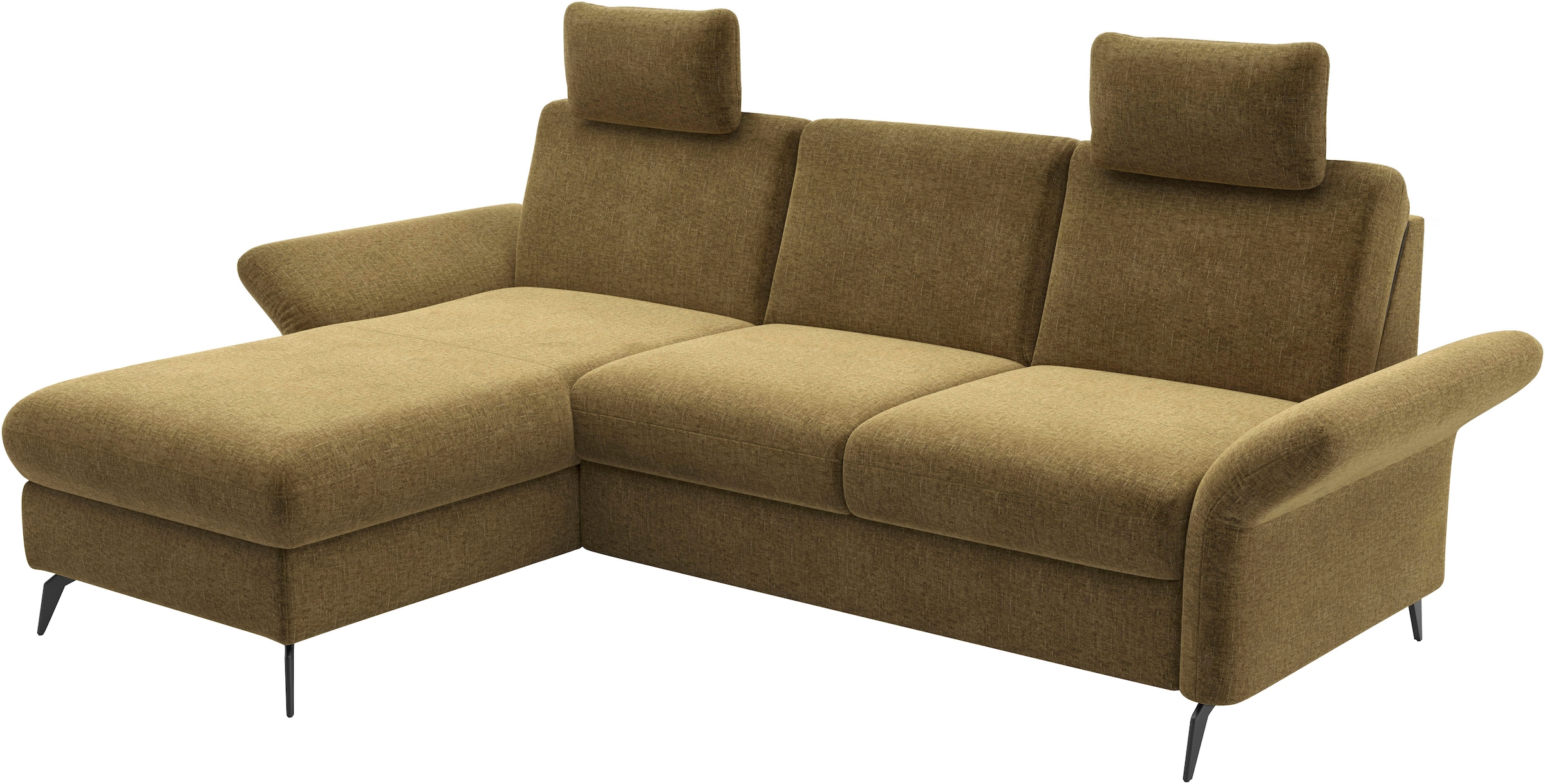 Home affaire Ecksofa »Rochelle«, optional: Armteilverstellung, klappbar, Bettkasen