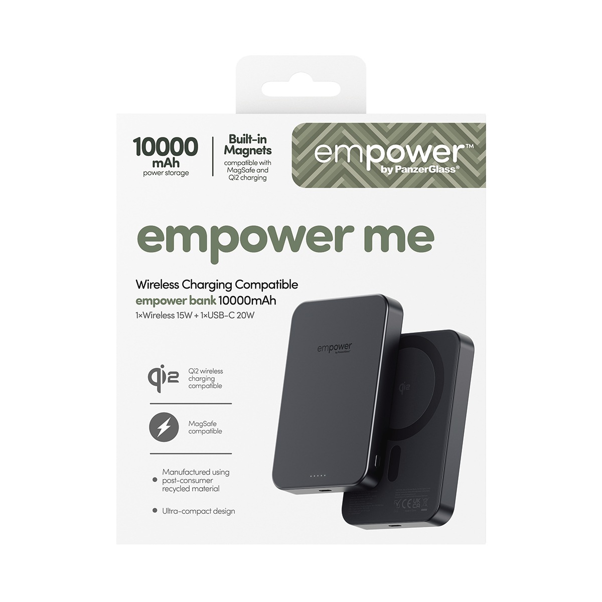 empower by PanzerGlass Powerbank »empower Bank 10000 mAh« empower Bank 10000mAh Space Black
