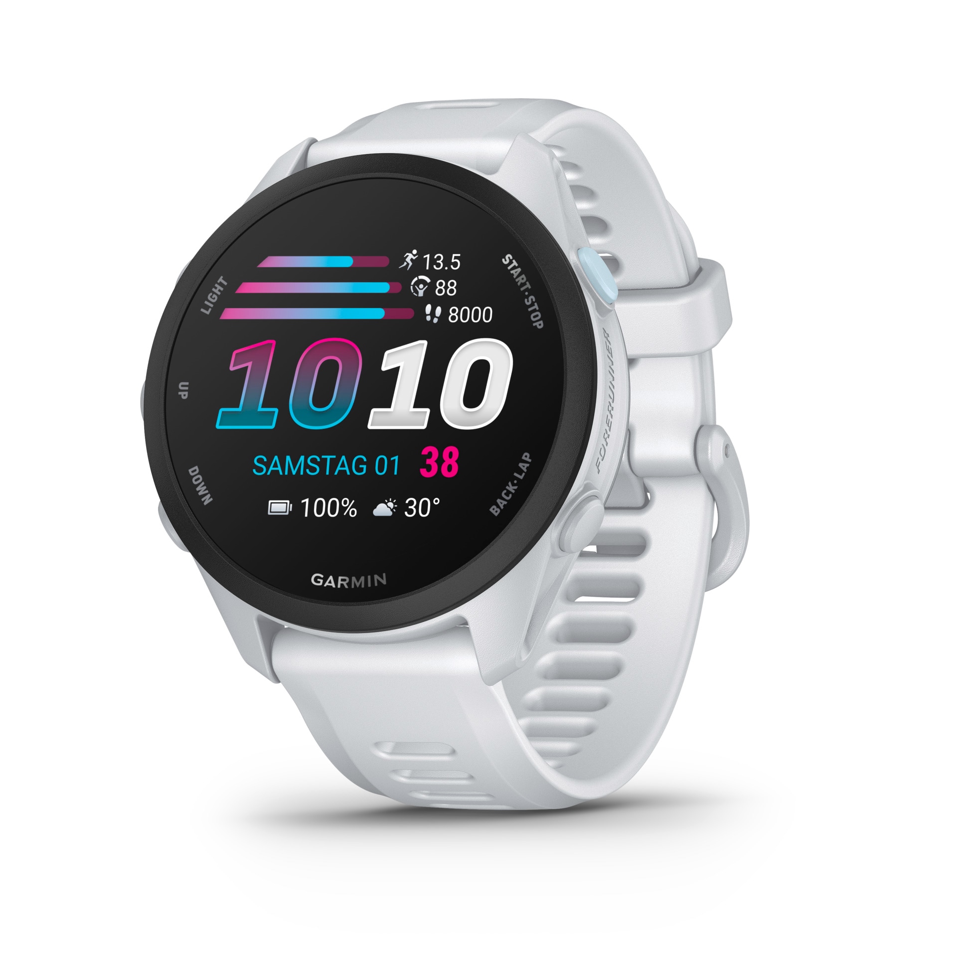 Garmin Smartwatch »Forerunner 70 mit Silikonarmband 20 mm«(/ 1,2 ″)