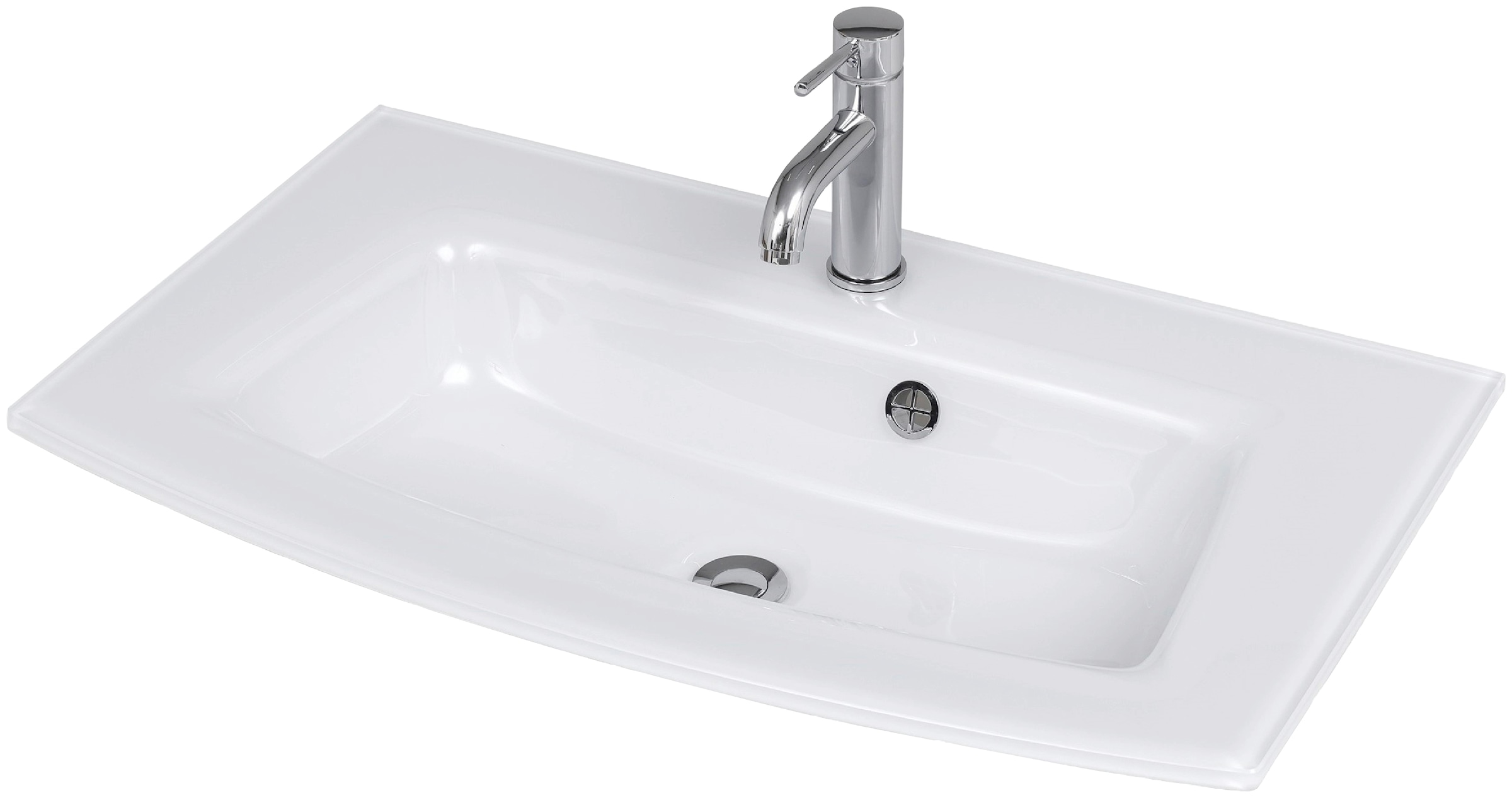 welltime Badezimmer-Set »Kaunas«, (Set, 4 St.), Breite 120 cm, Soft Close Funktion