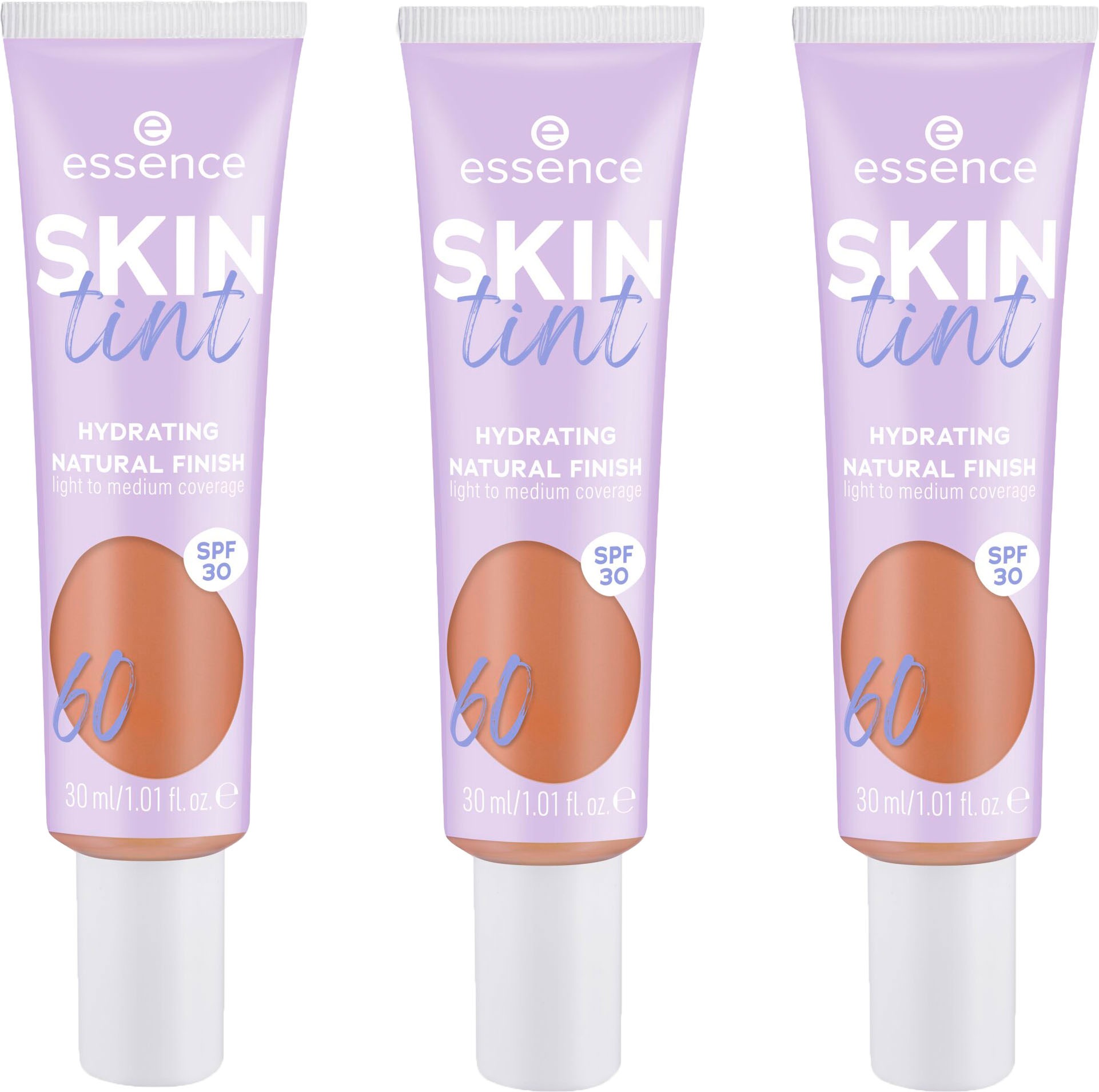 ESSENCE Foundation »SKIN tint« mit veganen Inhaltsstoffen natur 60 Super leichte und angenehme Textur
