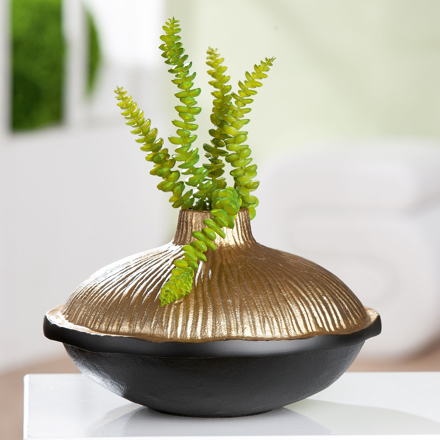 GILDE Tischvase »Vase Prero flach«