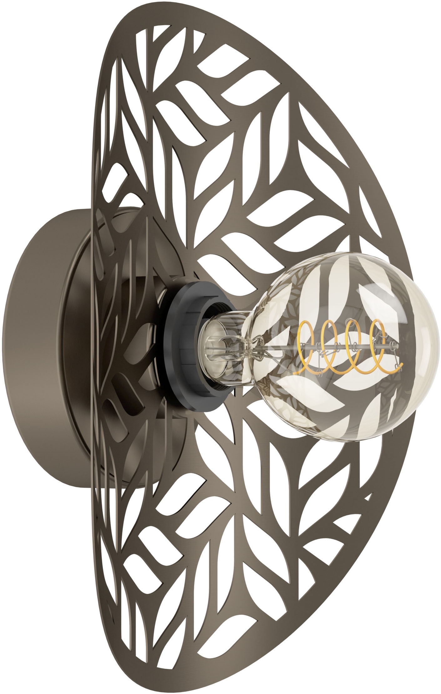 EGLO Wandleuchte »SWABY Wandlampe - Stahl - E27 - 1X60W - IP20« E27 1 Stk. günstig online kaufen