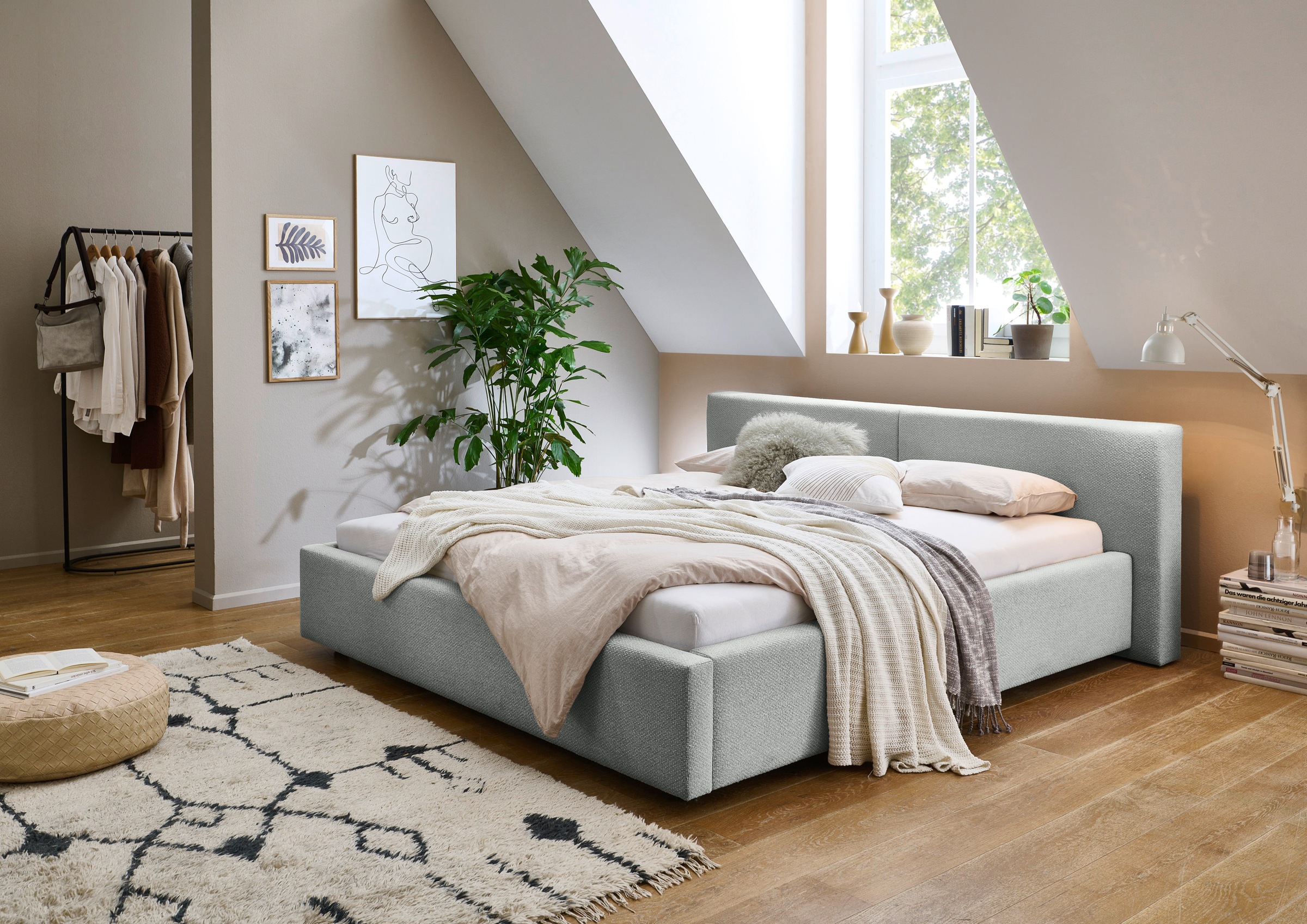 meise.möbel Polsterbett »Cube wahlweise mit Matratze und Bettkasten« extra günstig online kaufen