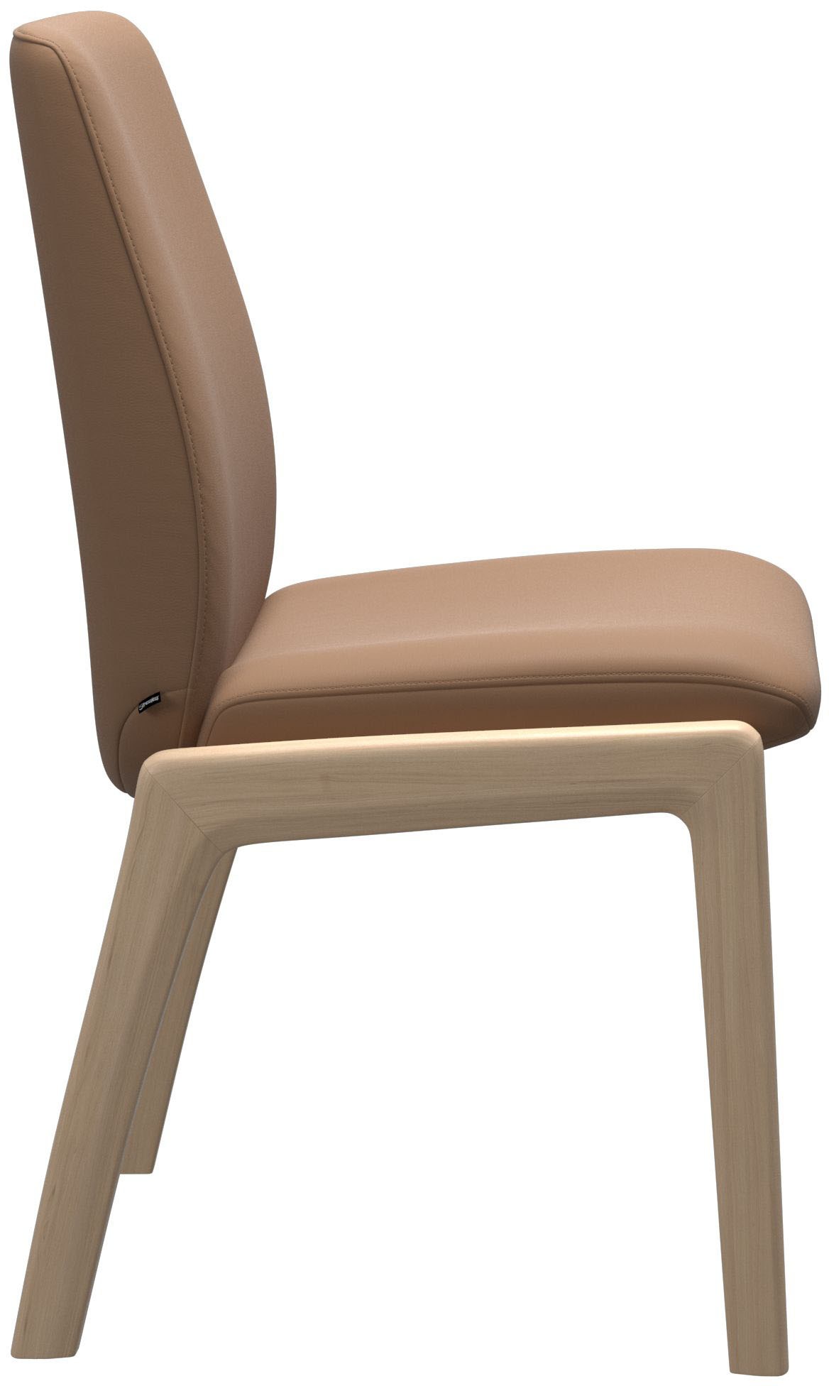 Stressless® Polsterstuhl »Laurel«, Leder BATICK, Low Back, Größe L, mit abgerundeten Beinen in Eiche natur