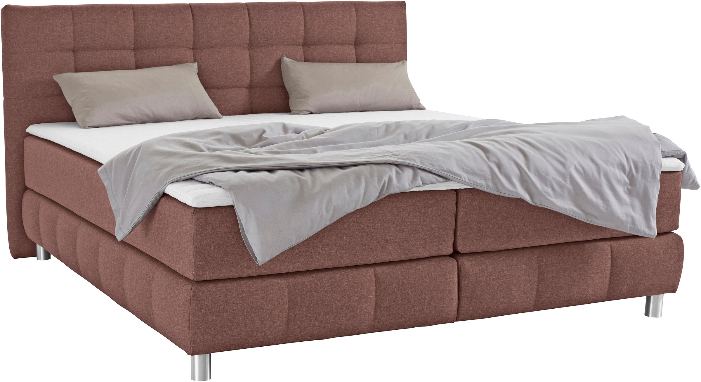 Home affaire Boxspringbett »Salo« incl. Topper, 6 Breiten, 2 Härtegrade, TF günstig online kaufen