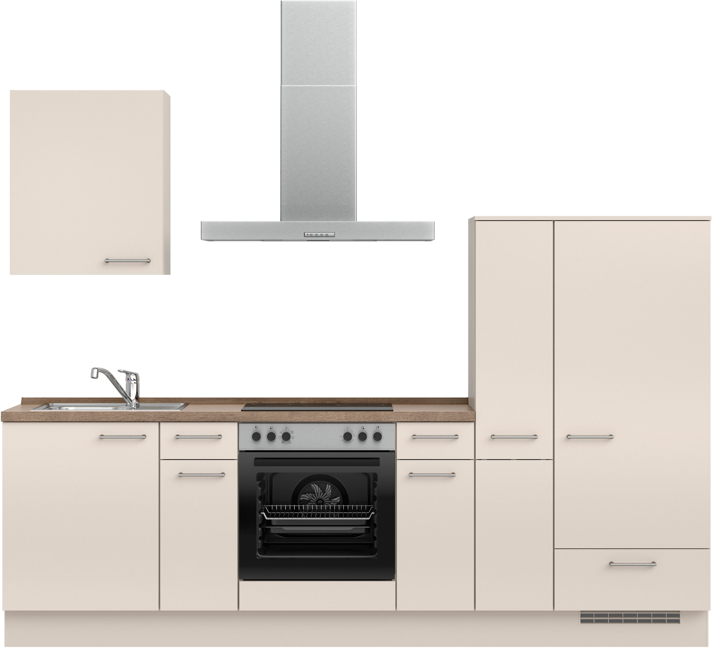 nobilia® Küchenzeile »"Laser I", Ausrichtung wählbar, Breite 270 cm« vormon günstig online kaufen