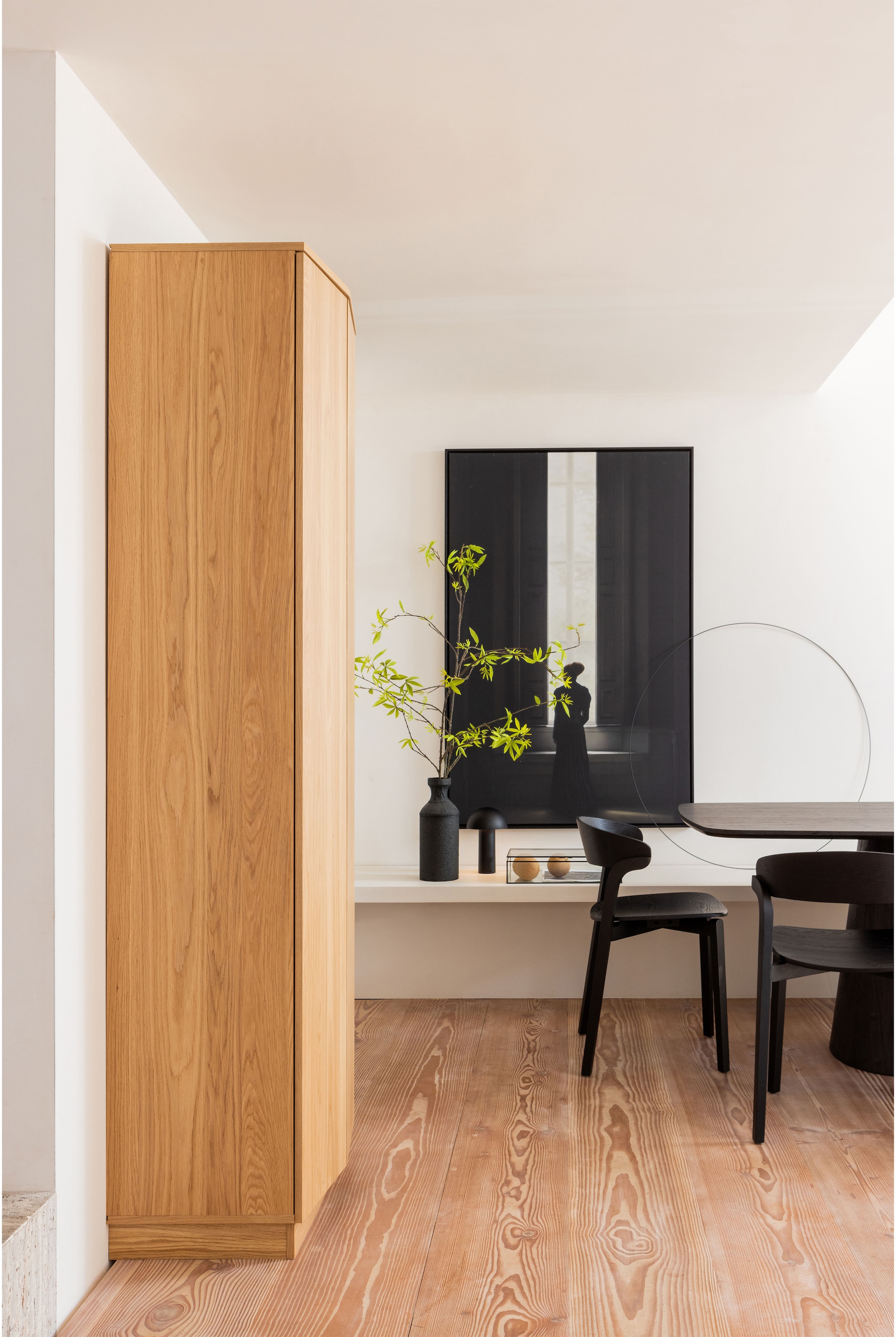 WOOOD Mehrzweckschrank »ZUMA  Garderobenschrank. Wäscheschrank, Höhe 210 cm« Eichenfurnier mit zeitlosem Design und Maserung