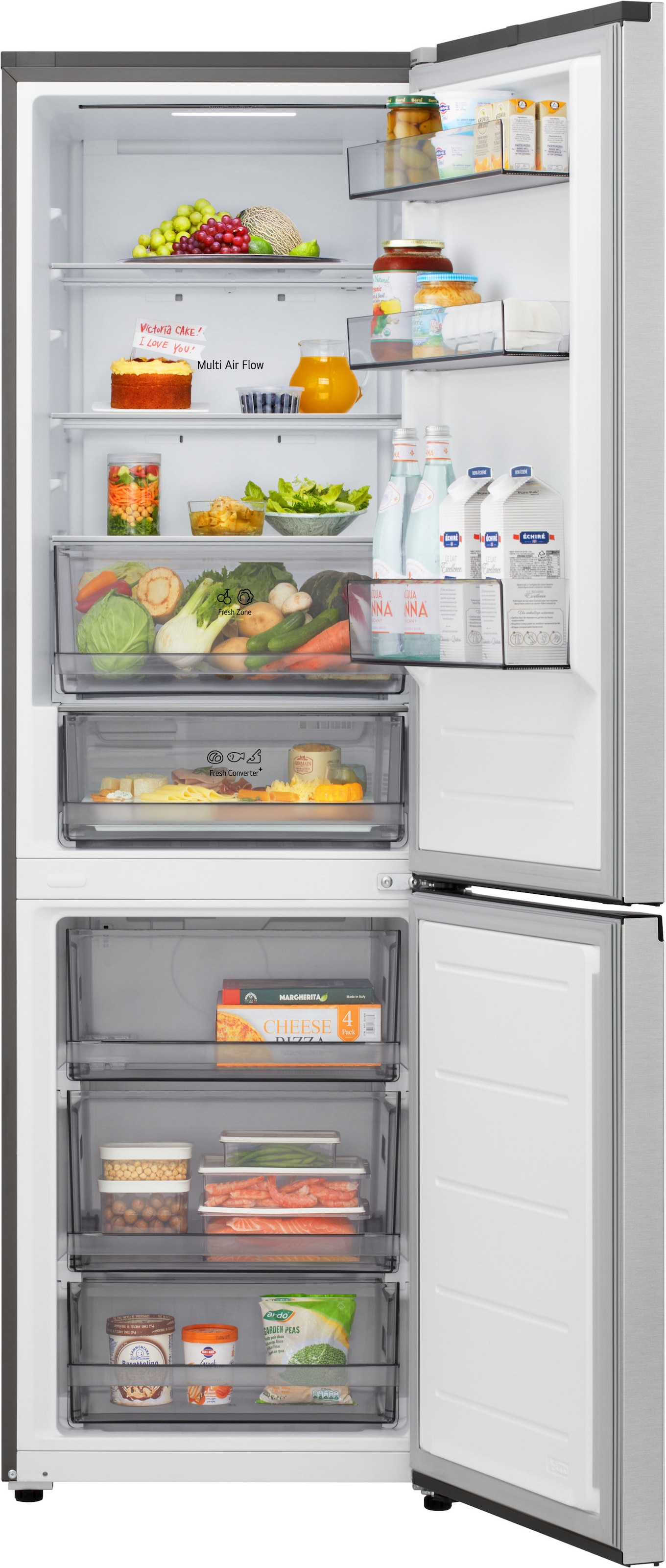 LG Kühl-/Gefrierkombination Serie J »GBBSJ1CCPY« 186 cm hoch 59,7 cm breit