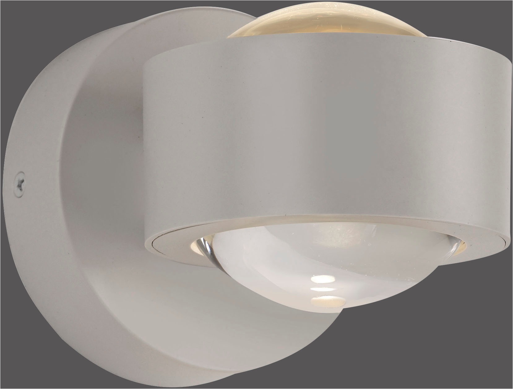 JUST LIGHT LED Wandleuchte »AKKU-CHIA« LED-Board 1 Stk. Warmweiß Akkubetrieben inkl. USB-Ladekabel, 5 Stufen Dimmung + Timerfunktion