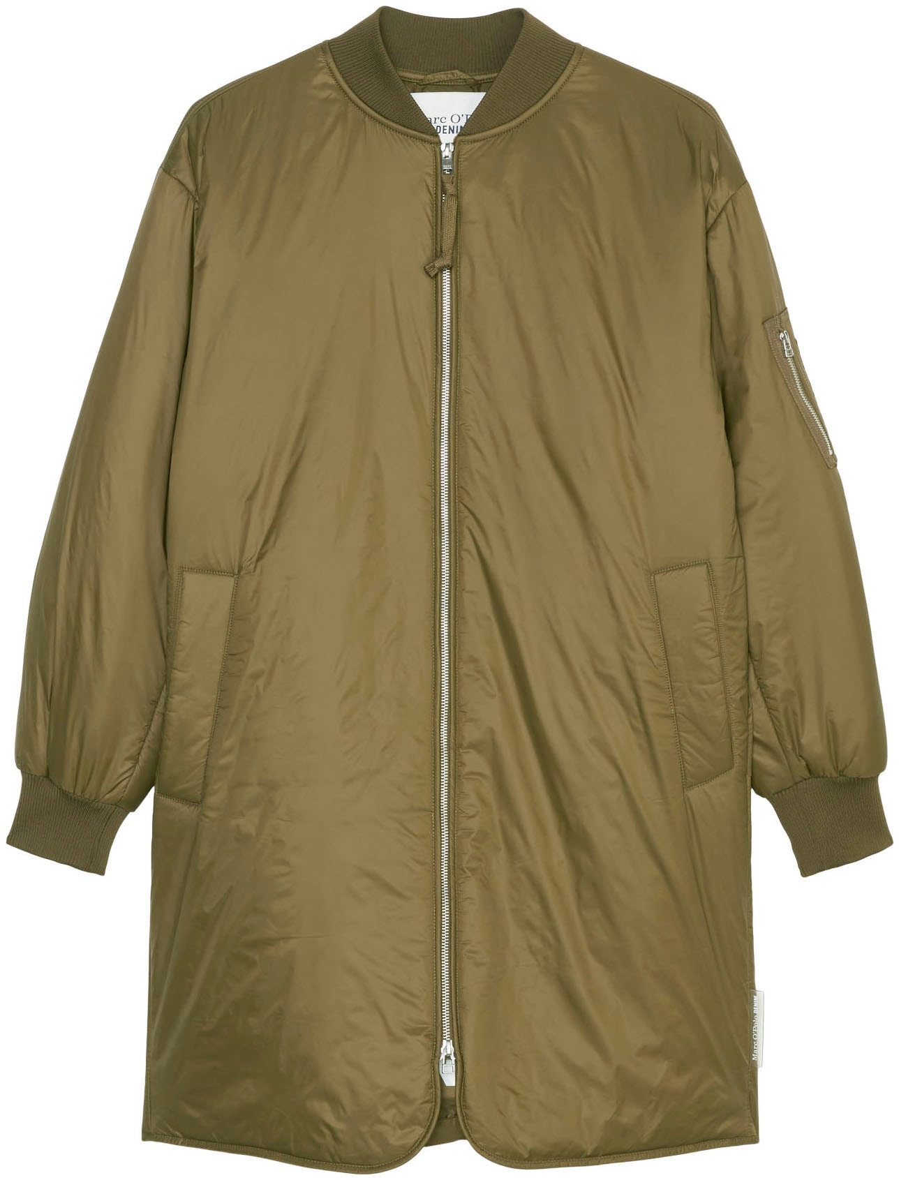 Marc O'Polo DENIM Kurzmantel, im Long-Bomber-Look