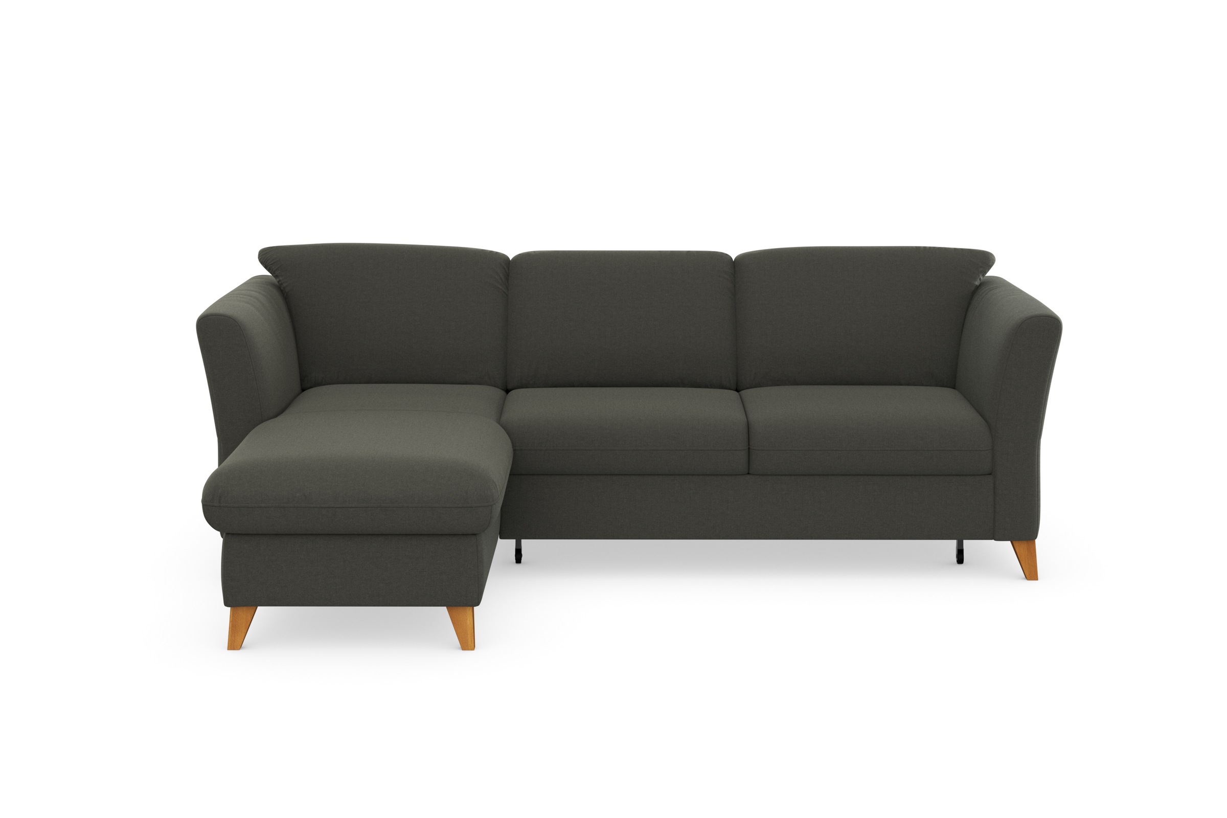 Home affaire Ecksofa »Trelleborg L-Form«, Federkern-Polsterung, wahlweise mit Bettfunktion und Bettkasten