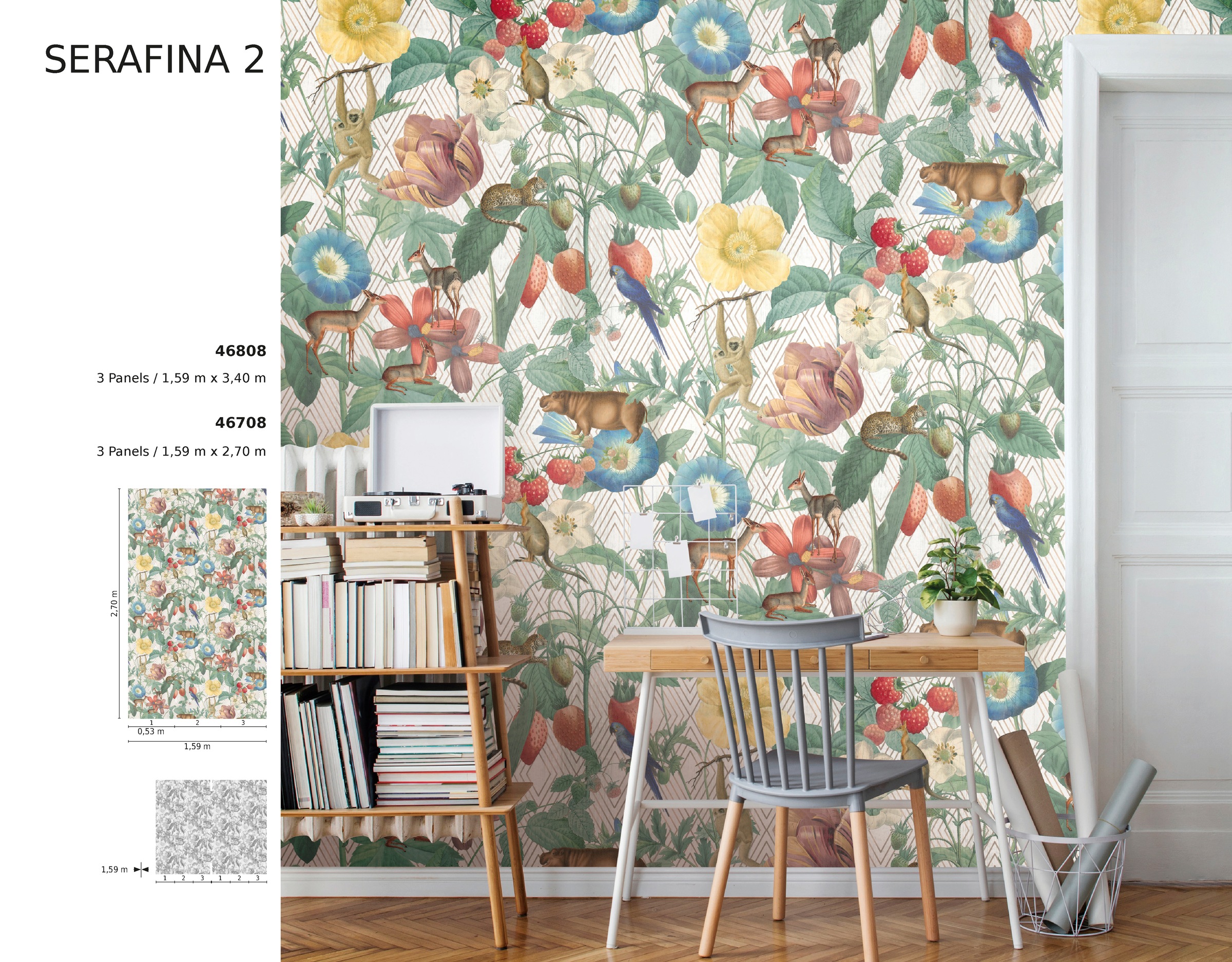 Marburg Fototapete, botanisch, moderne Tapete für Wohnzimmer Schlafzimmer Küche