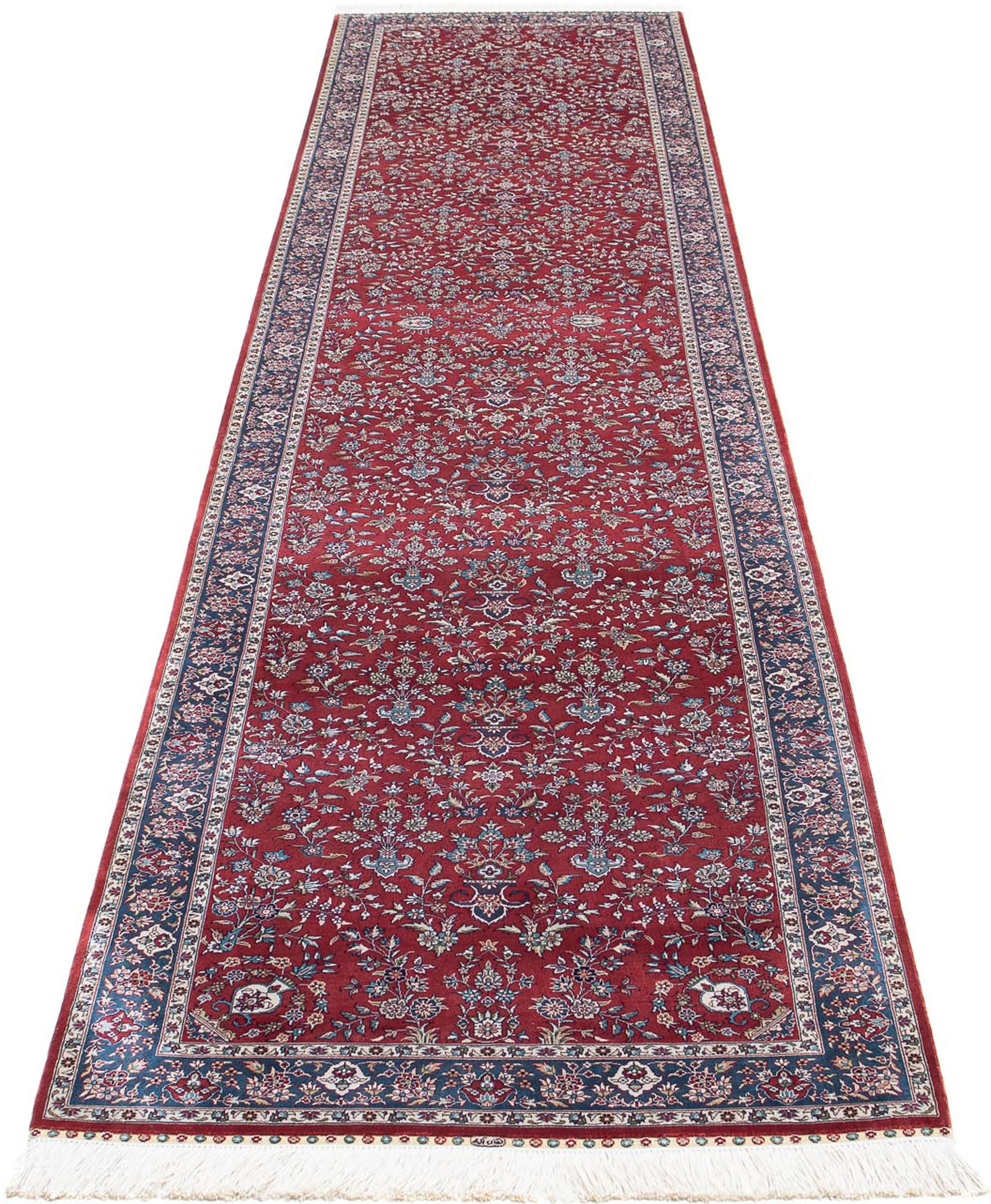 morgenland Orientteppich »Orient - Hereke - 369 x 78 cm - dunkelrot«, recht günstig online kaufen