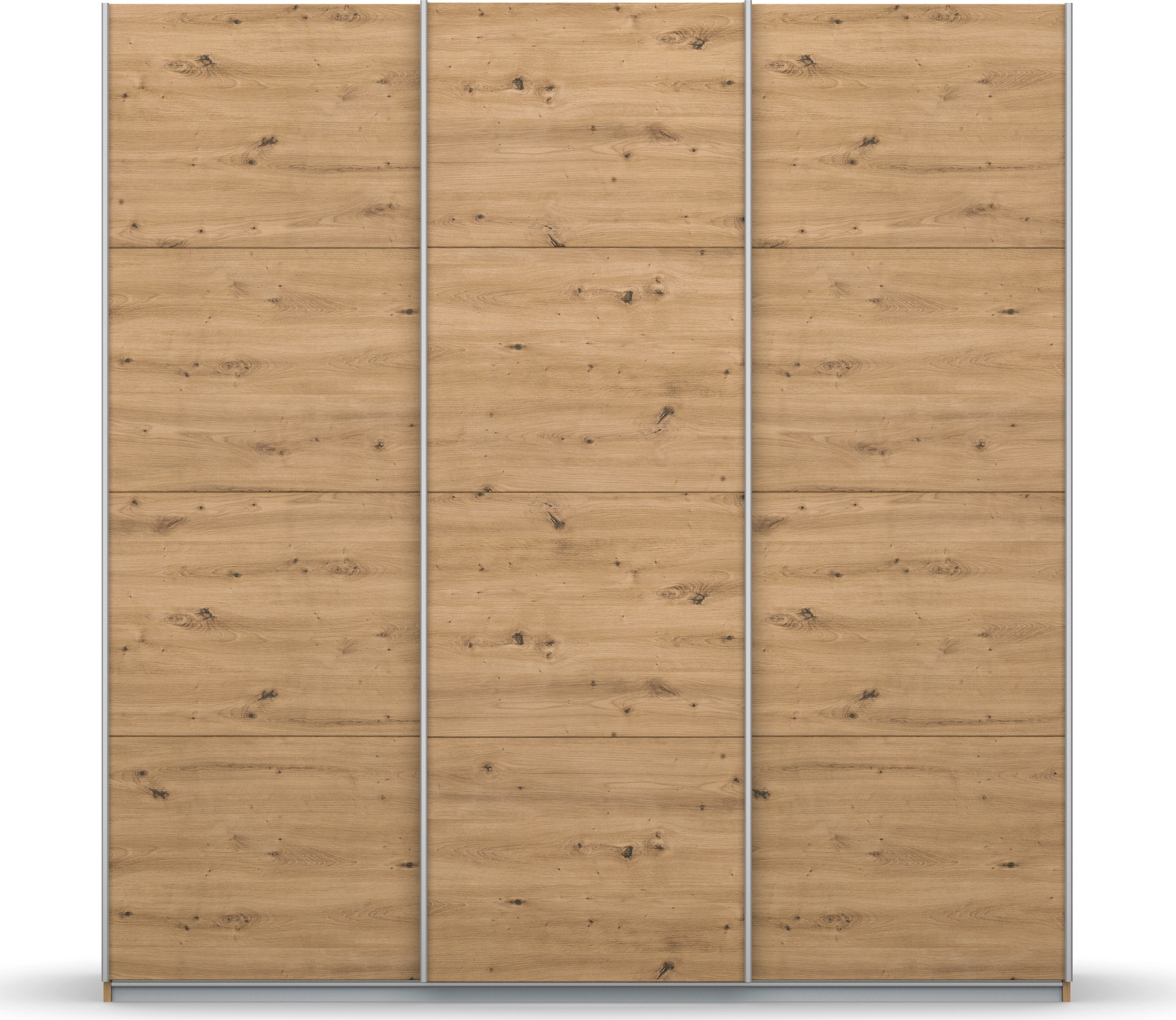 rauch Schwebetürenschrank »Kleiderschrank Schrank Garderobe KOLUNA mit Dekor-Front«, inkl. 2 Innenschubladen sowie extra Einlegeböden MADE IN GERMANY