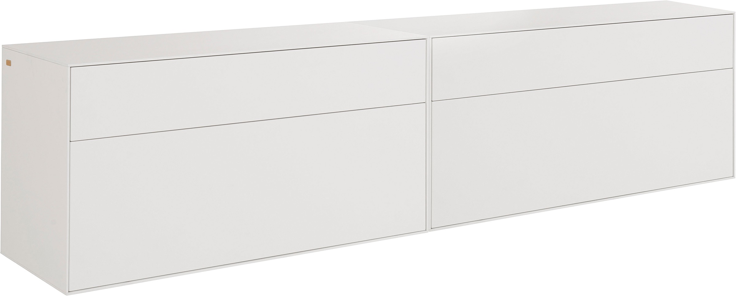 LeGer Home by Lena Gercke Lowboard »Essentials«, (2 St.), Breite: 224cm, MD günstig online kaufen