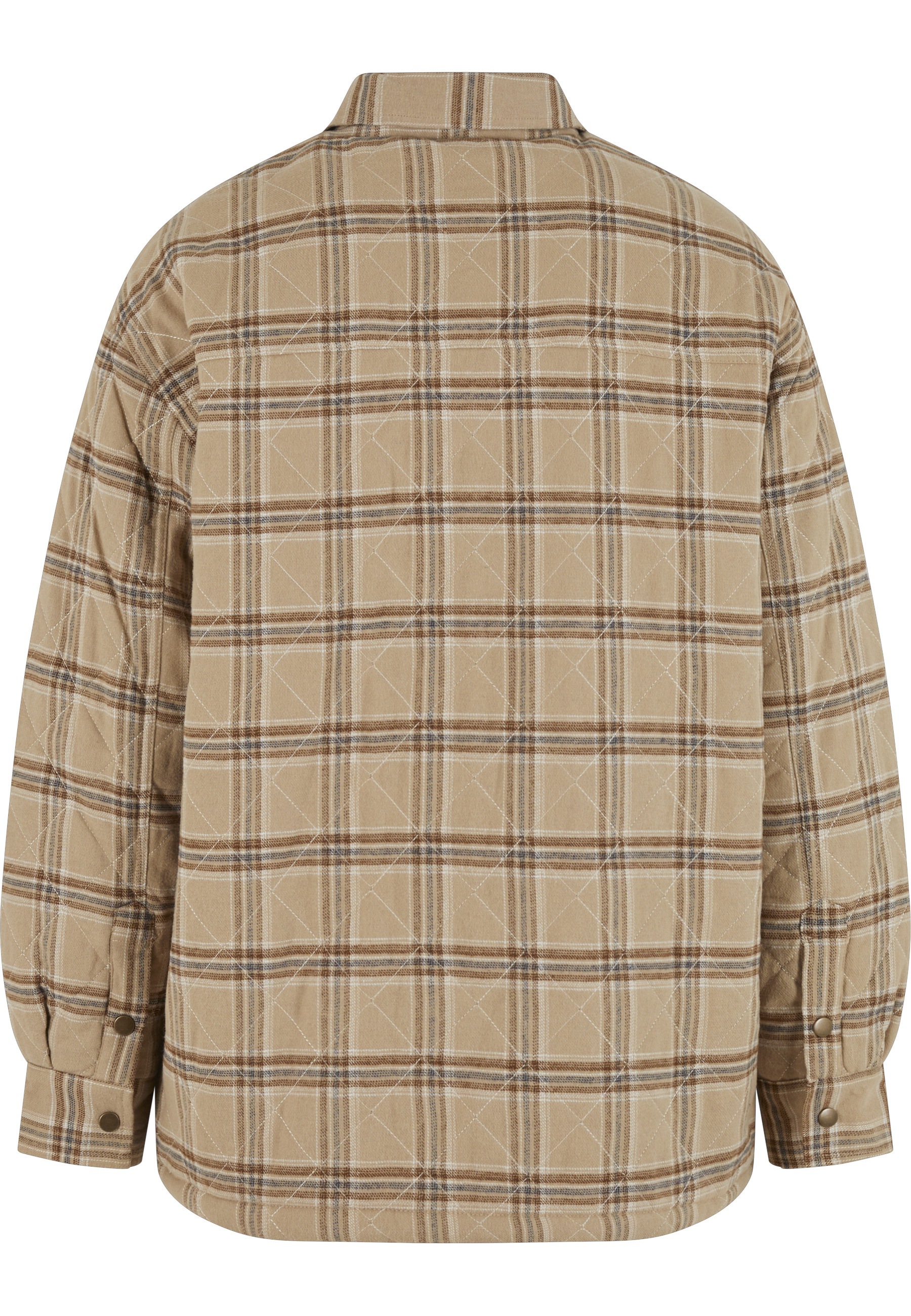 Southpole Langmantel »Southpole Herren Southpole Flannel Quitted Shirt Jacket«