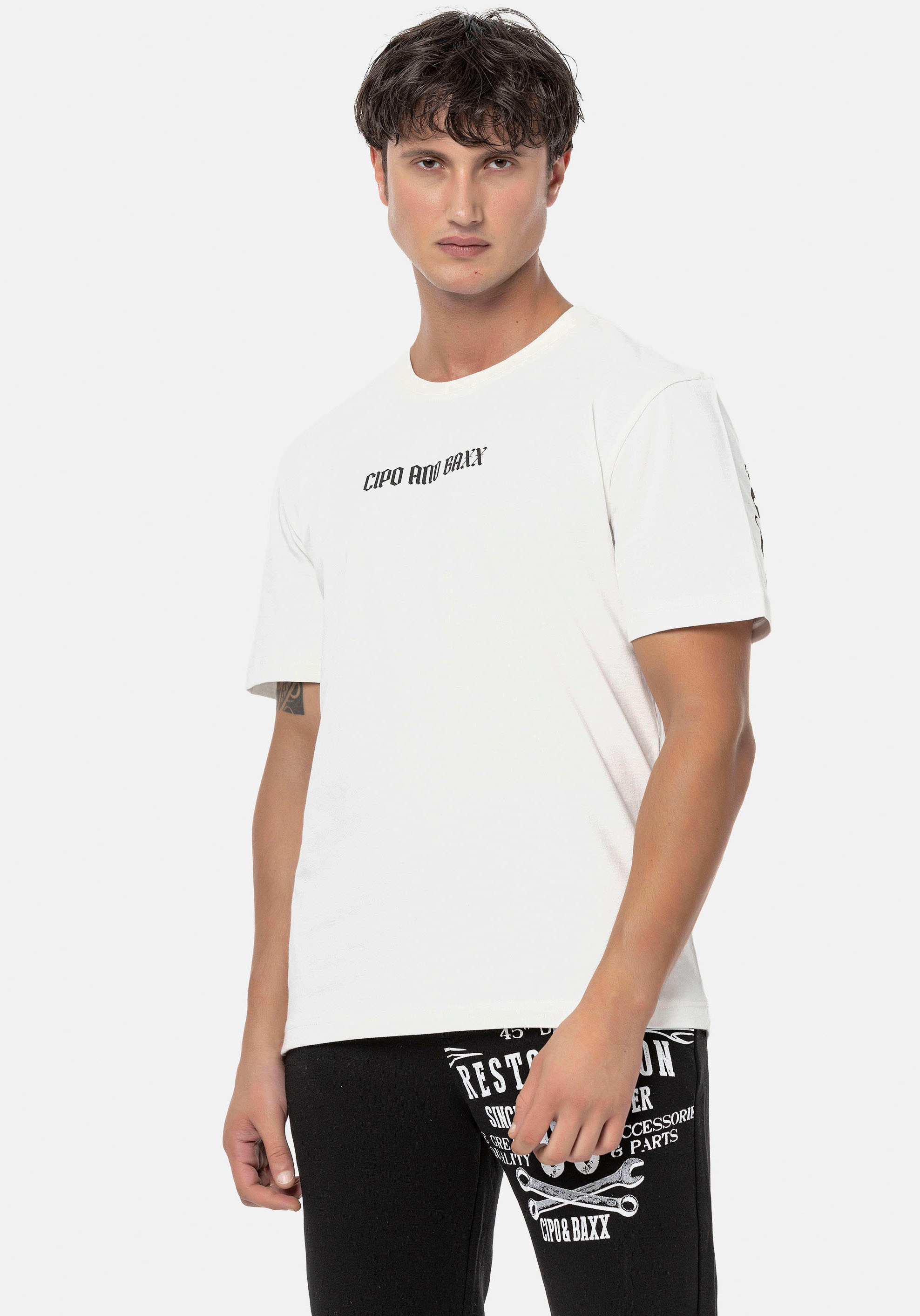 Cipo & Baxx Kurzarmshirt