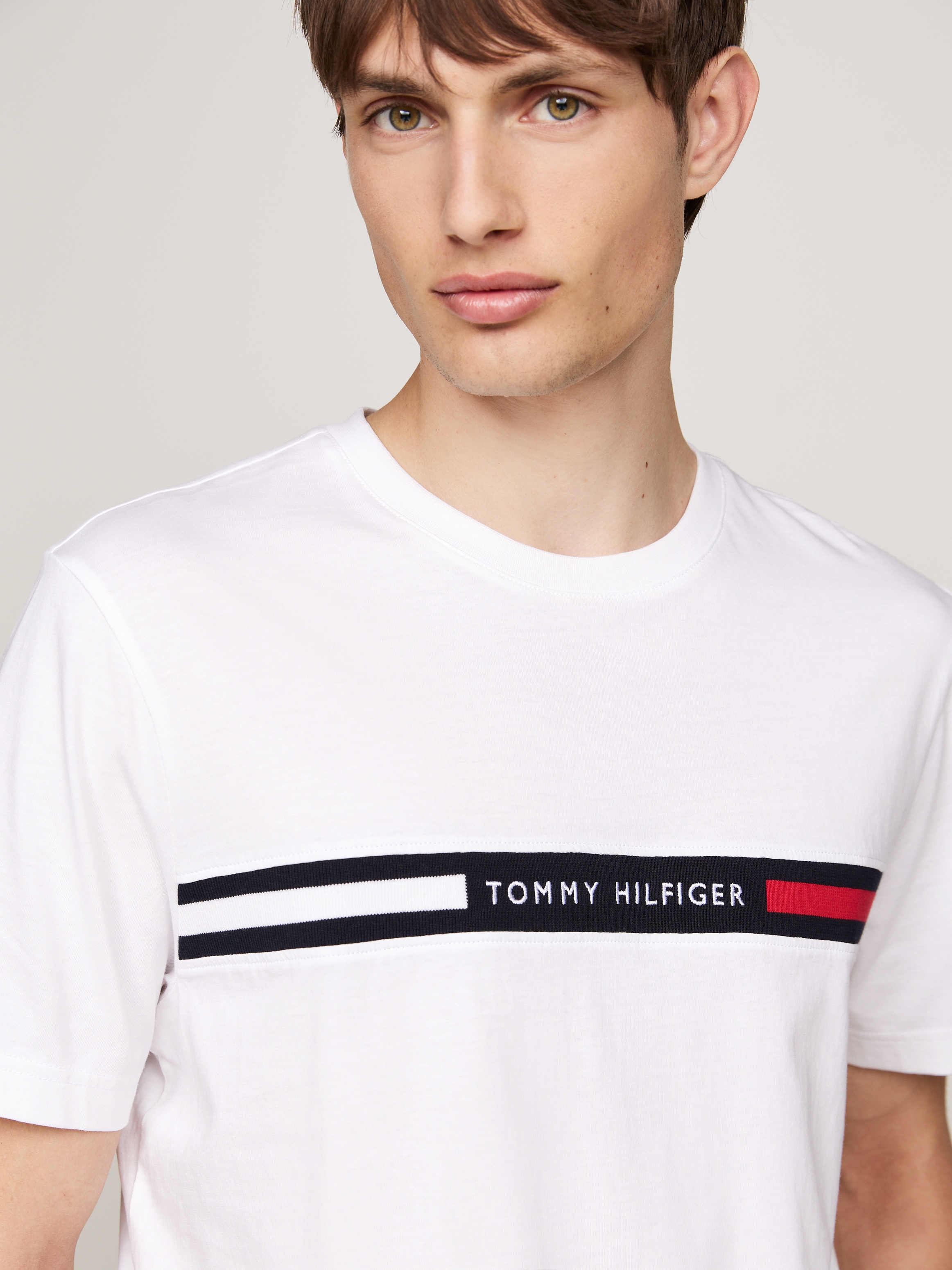 Tommy Hilfiger T-Shirt »HILFIGER CHEST INSERT TEE«